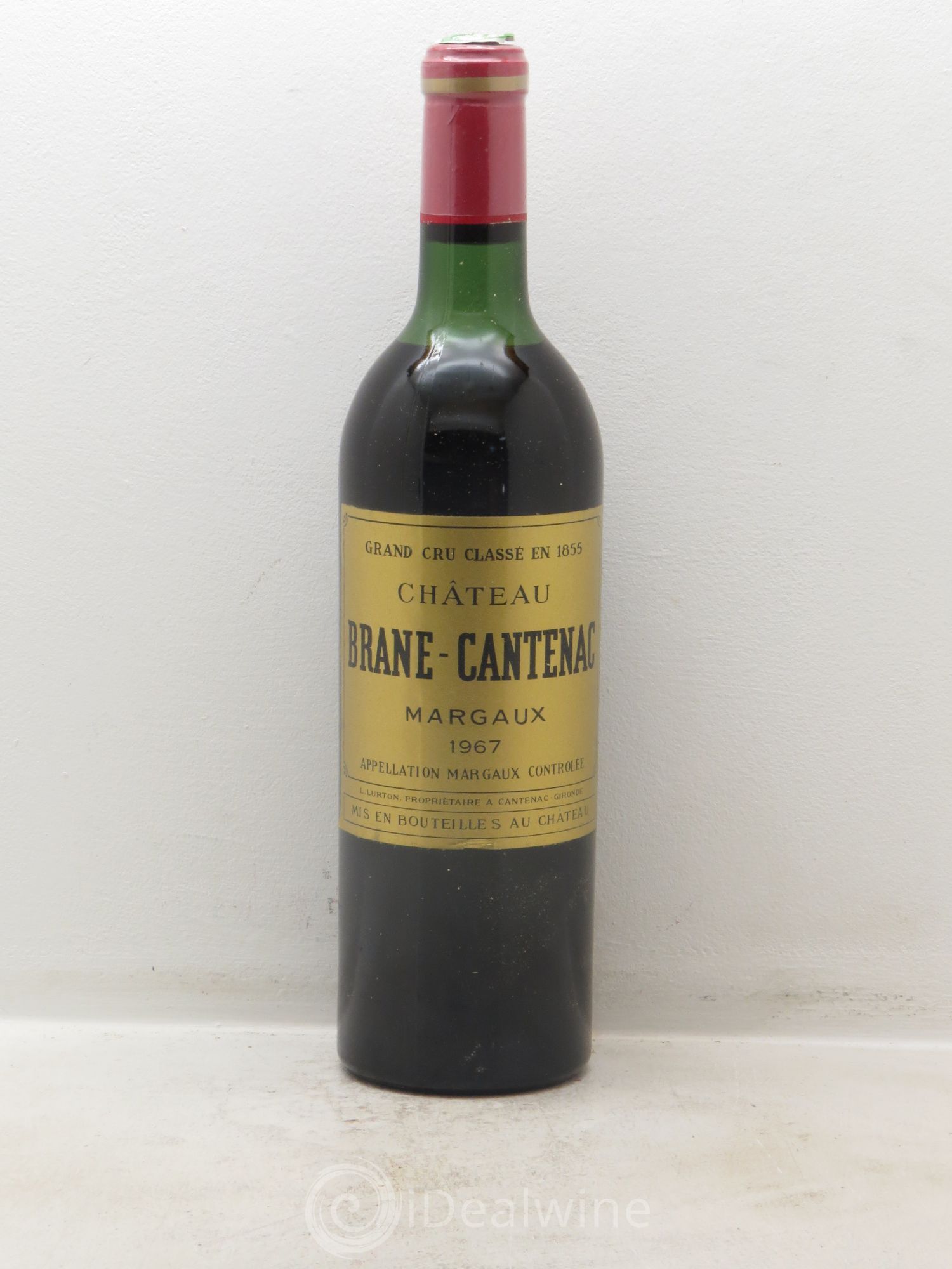 Château Brane Cantenac 2ème Grand Cru Classé 1967 - Lot de 6 bouteilles - 0