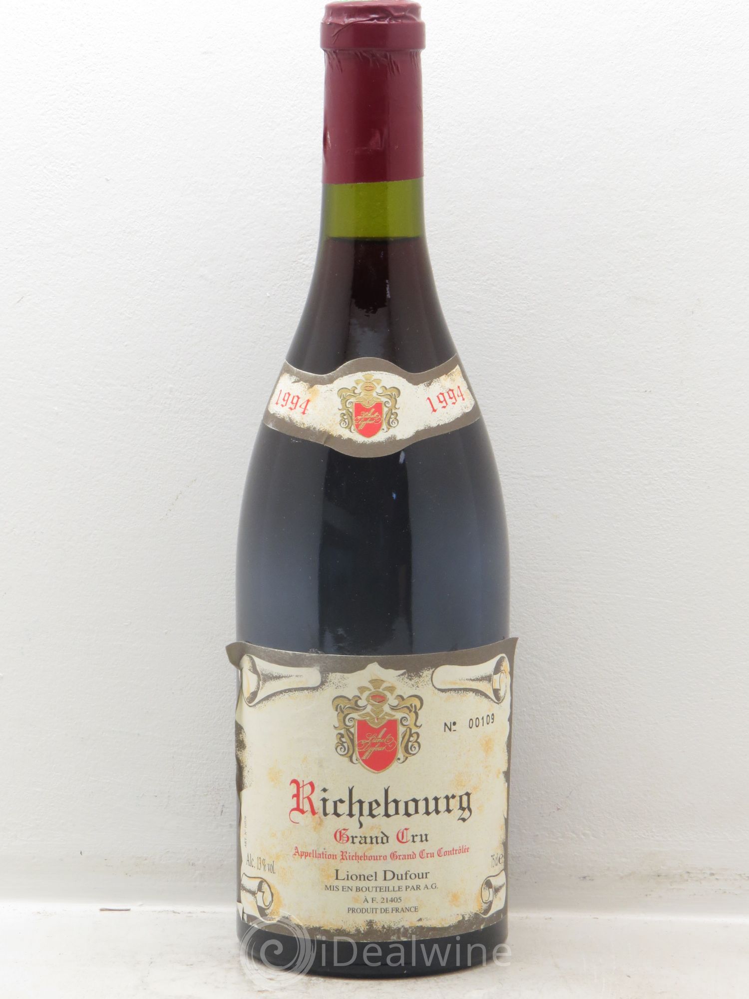 Richebourg Grand Cru Domaine Dufour 1994 - Posten von 1 Flasche - 0