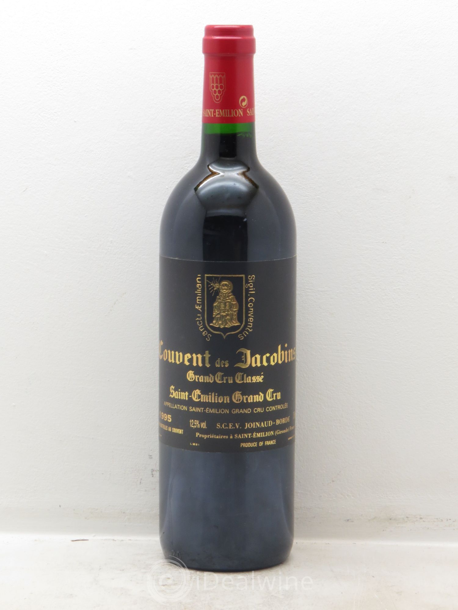 Château Couvent des Jacobins Grand Cru Classé 1995 - Lot de 12 bouteilles - 0