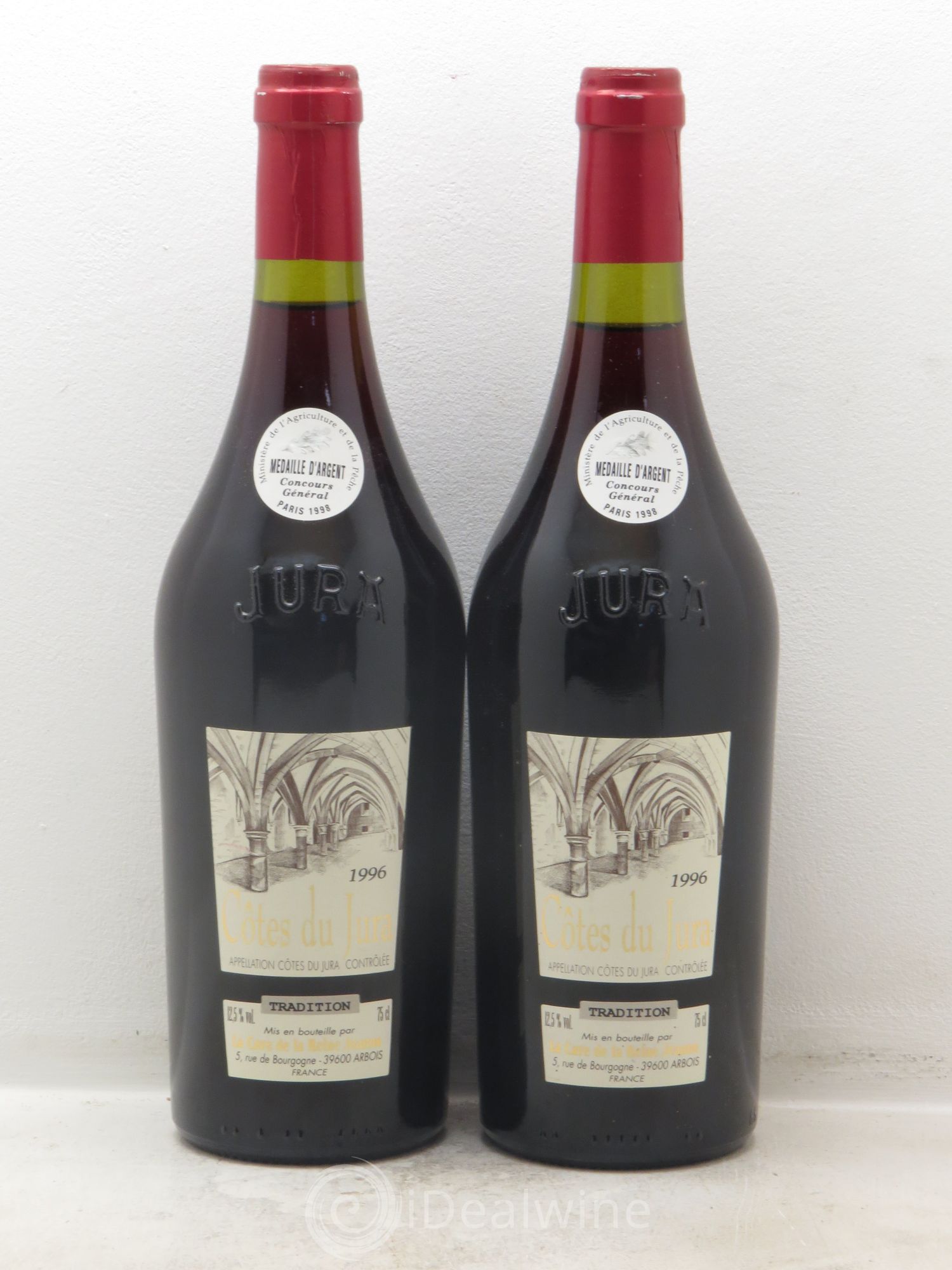 Côtes du Jura La Reine Jeanne (sans prix de réserve) 1996 - Posten von 2 Flaschen - 0