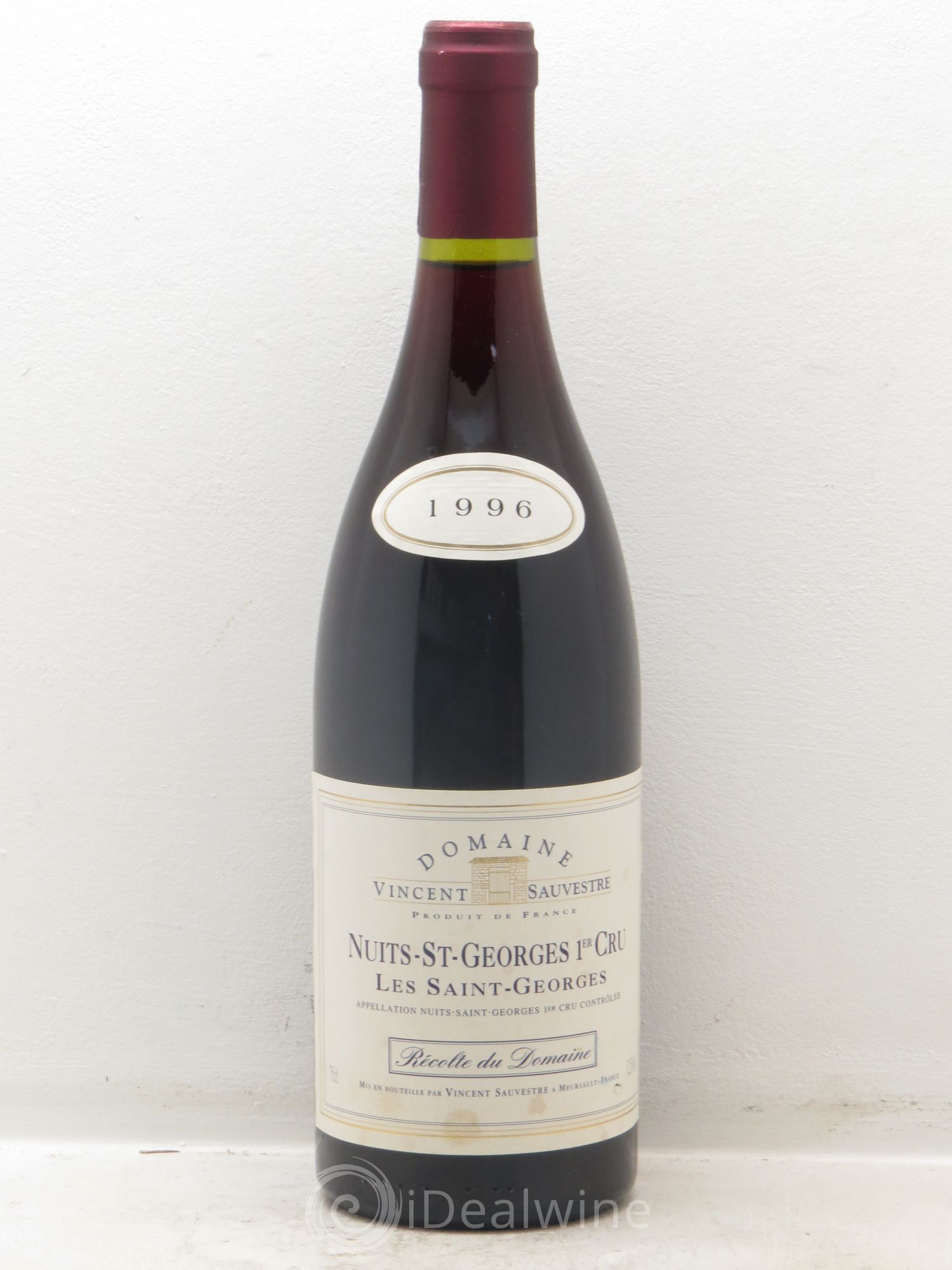 Nuits-Saint-Georges 1er Cru Les Saint Georges - Domaine Sauvestre 1996 - Posten von 6 Flaschen - 0