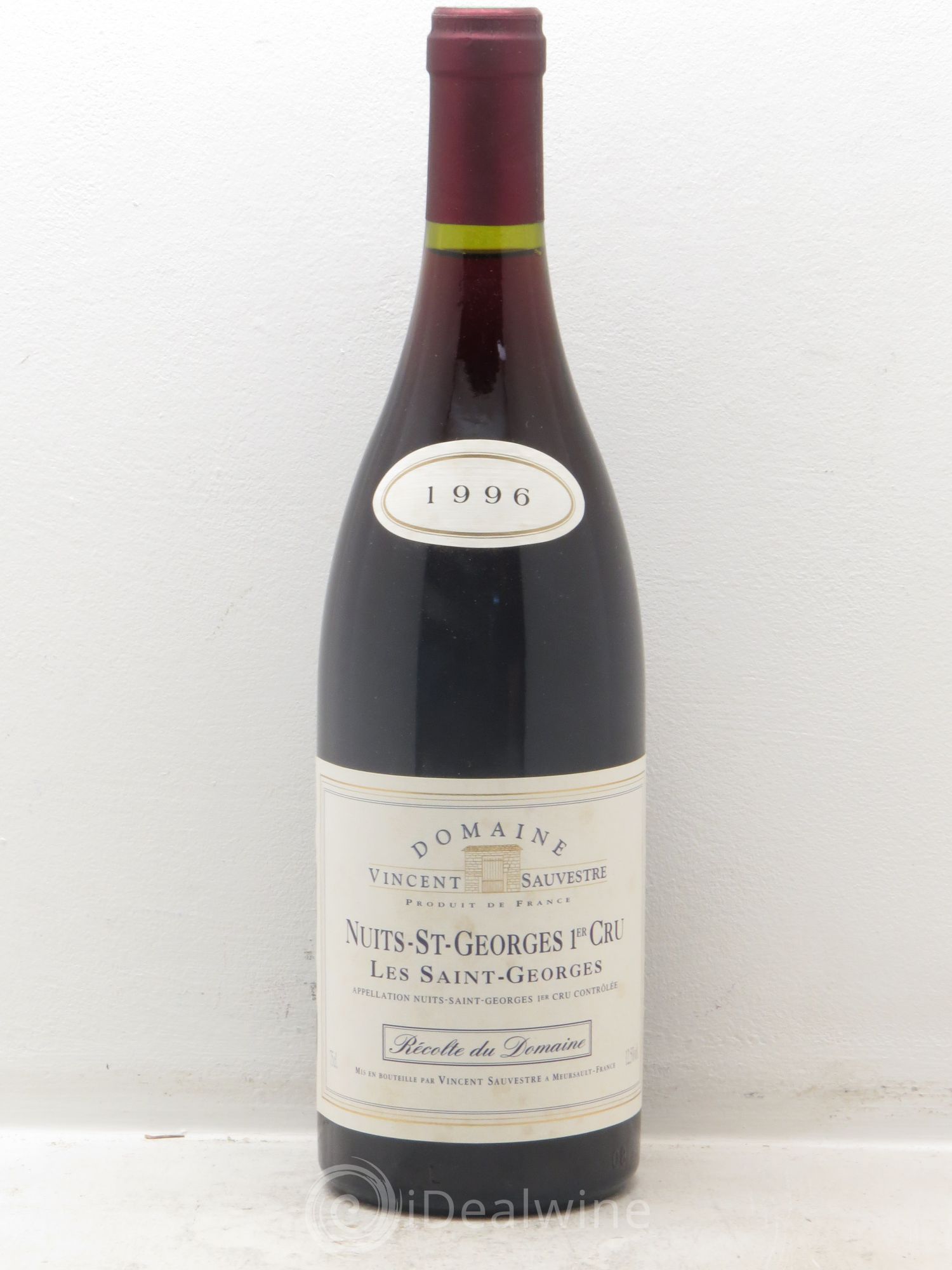 Nuits-Saint-Georges 1er Cru Les Saint Georges - Domaine Sauvestre 1996 - Posten von 1 Flasche - 0