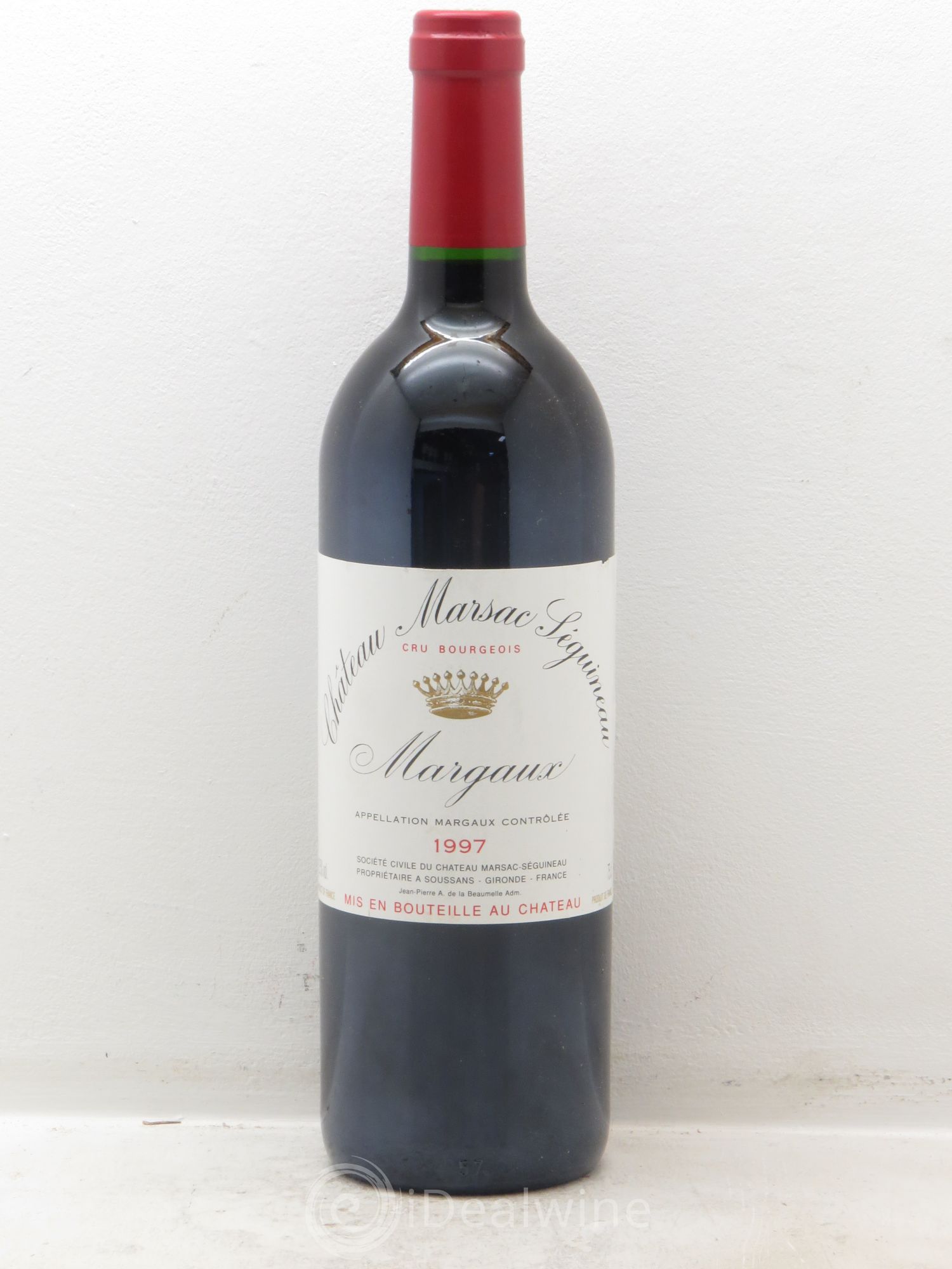 Château Marsac Séguineau Cru Bourgeois 1997 - Lot de 6 bouteilles - 0