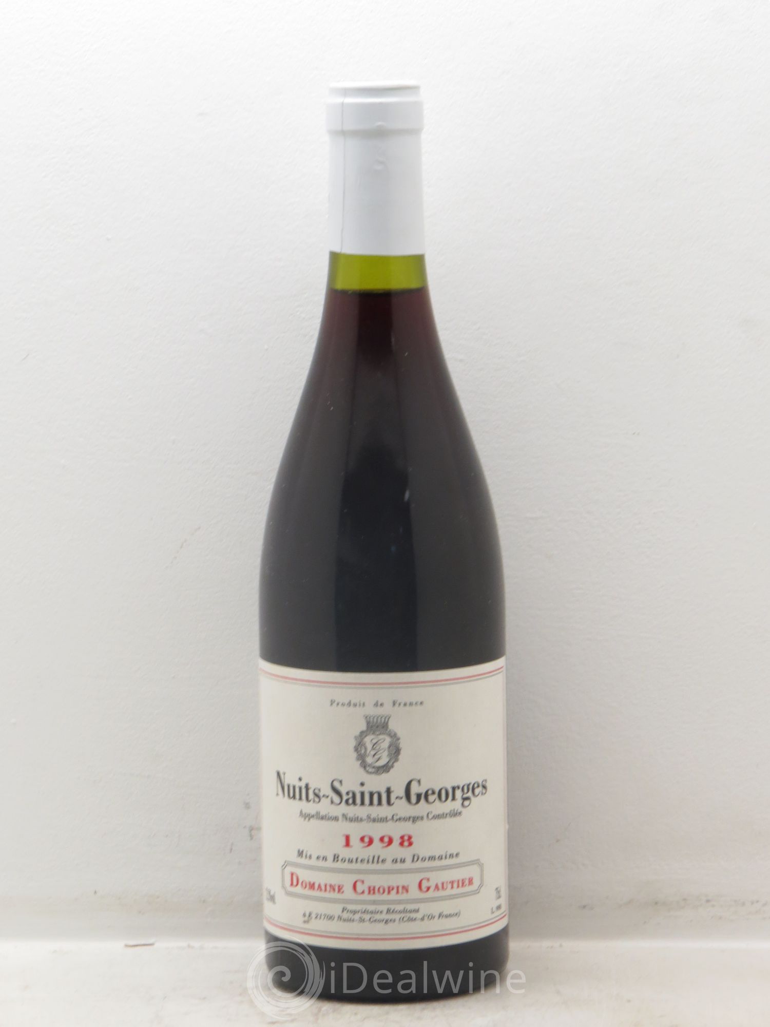 Nuits-Saint-Georges Domaine Chopin-Gautier 1998 - Posten von 1 Flasche - 0