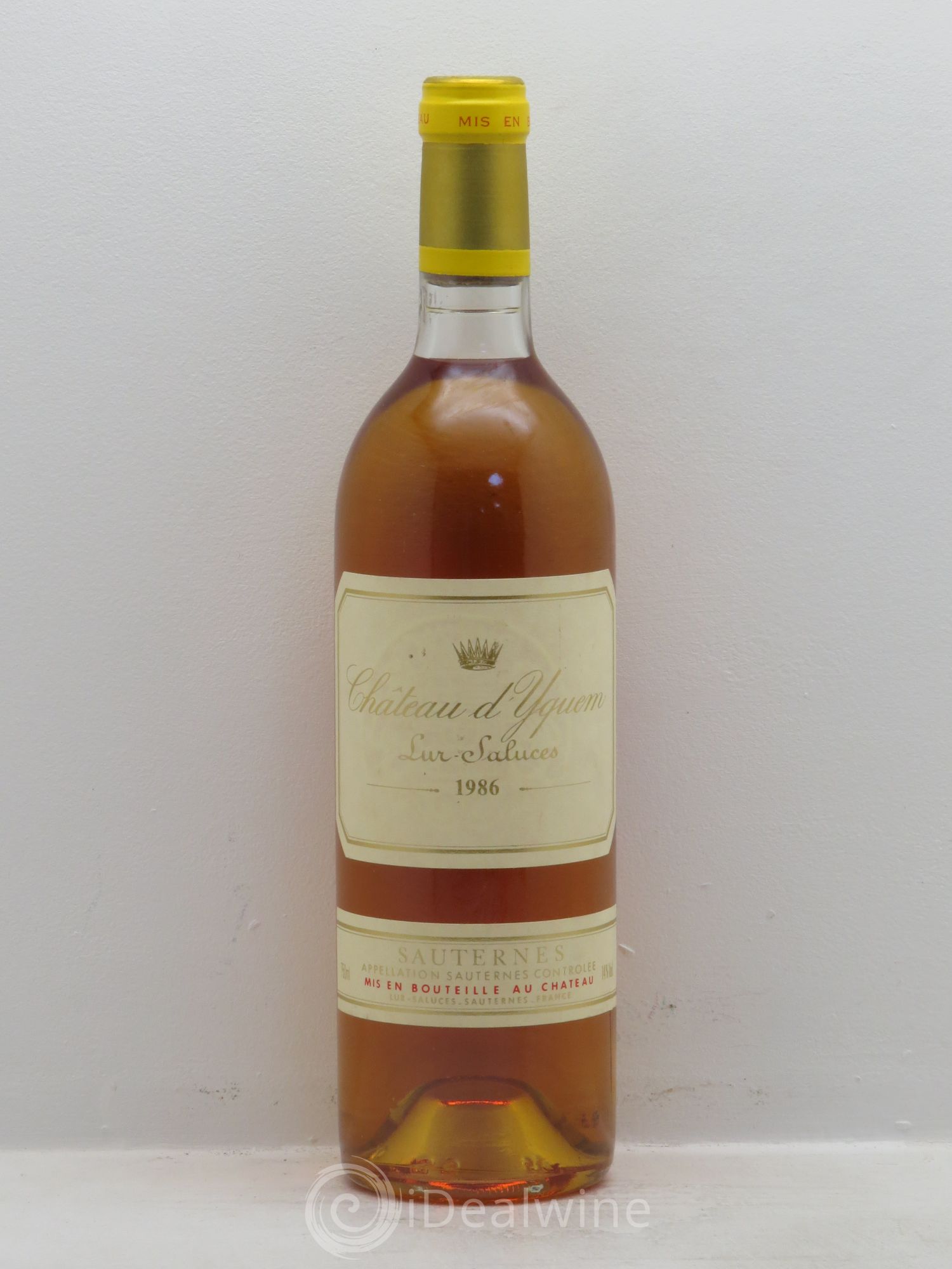 Château d' Yquem 1er Cru Classé Supérieur 1986 - Lotto di 1 bottiglia - 0