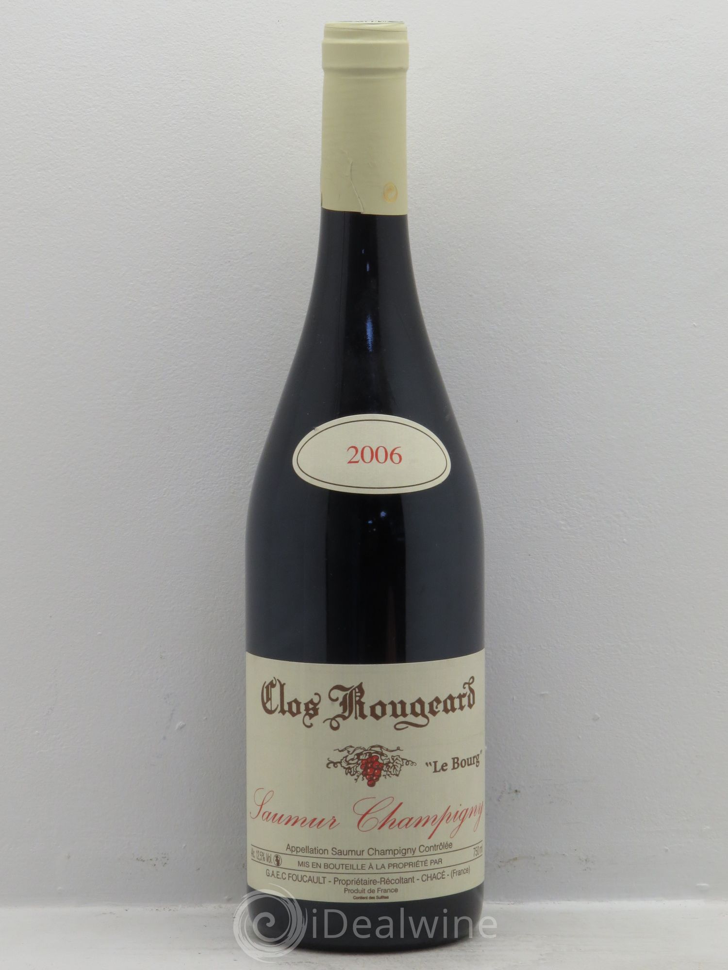 Saumur-Champigny Le Bourg Clos Rougeard 2006 - Lot de 1 bouteille - 0