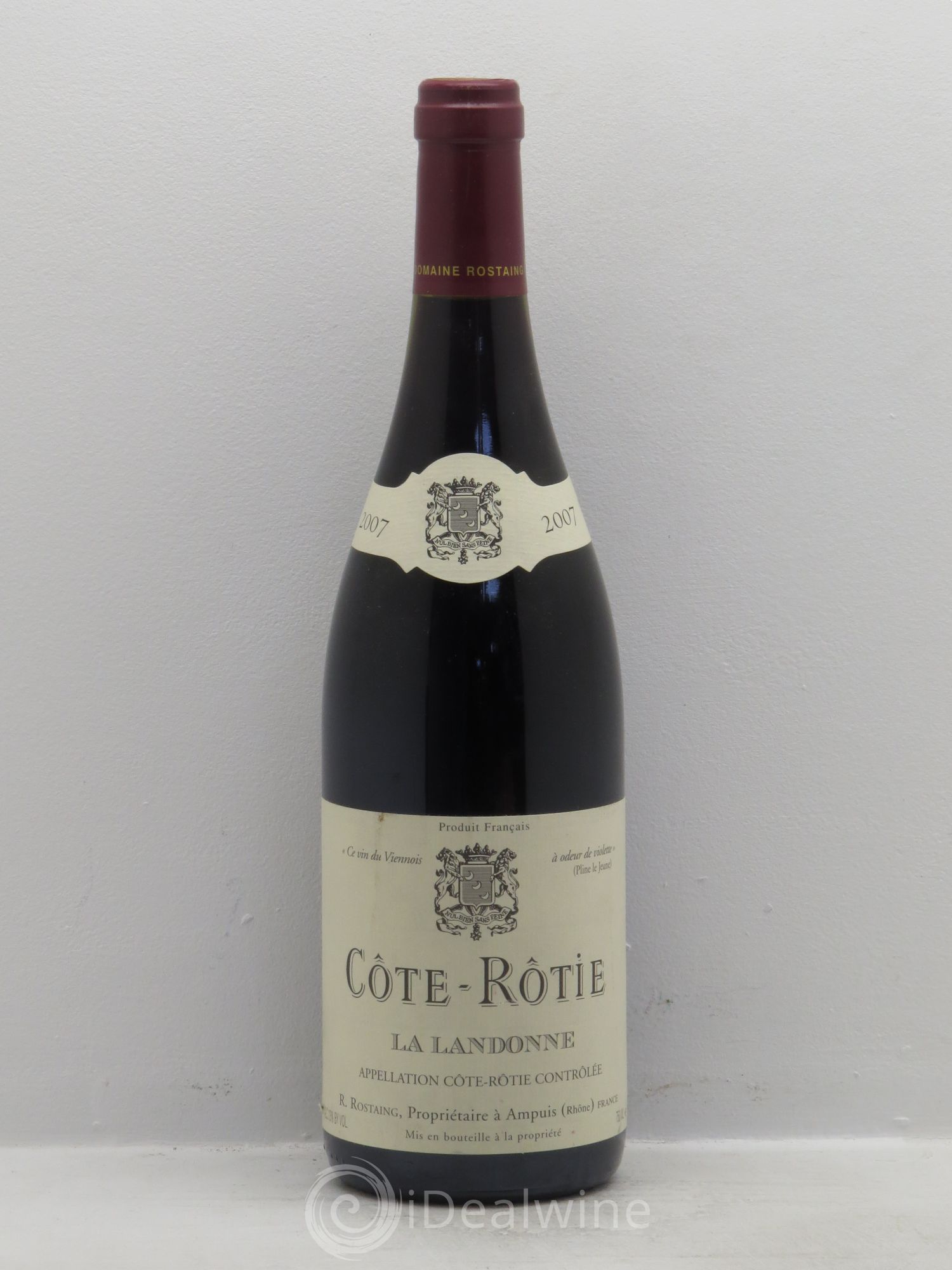 Côte-Rôtie La Landonne René Rostaing 2007 - Posten von 1 Flasche - 0