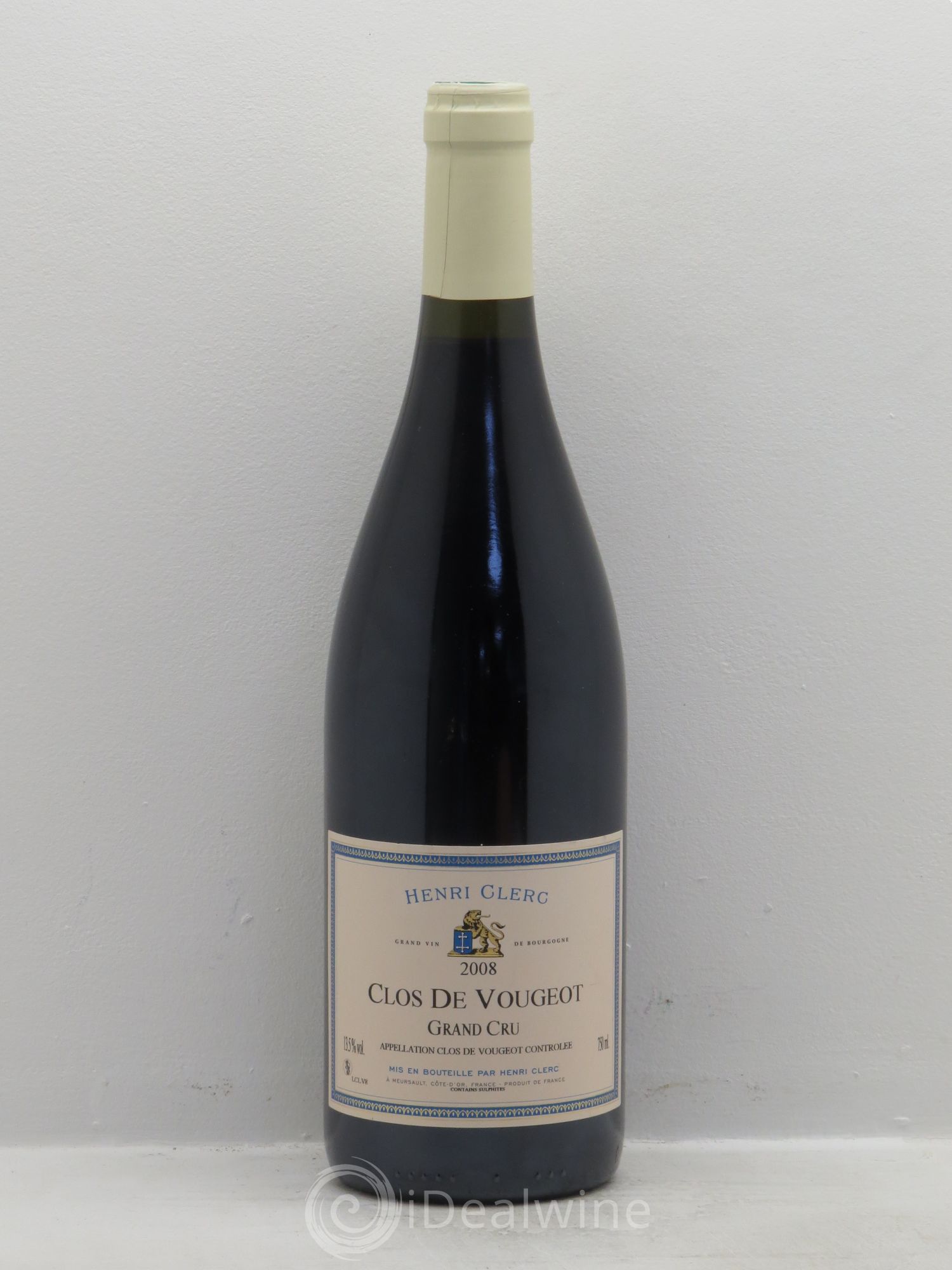 Clos de Vougeot Grand Cru 2008 - Lot de 1 bouteille - 0