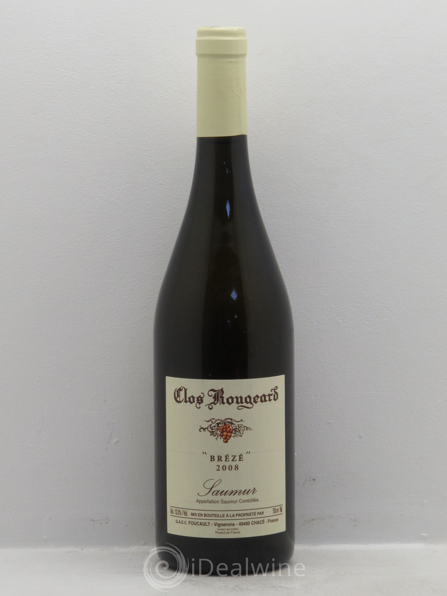 Saumur Brézé Clos Rougeard 2008 - Lot de 1 bouteille - 0