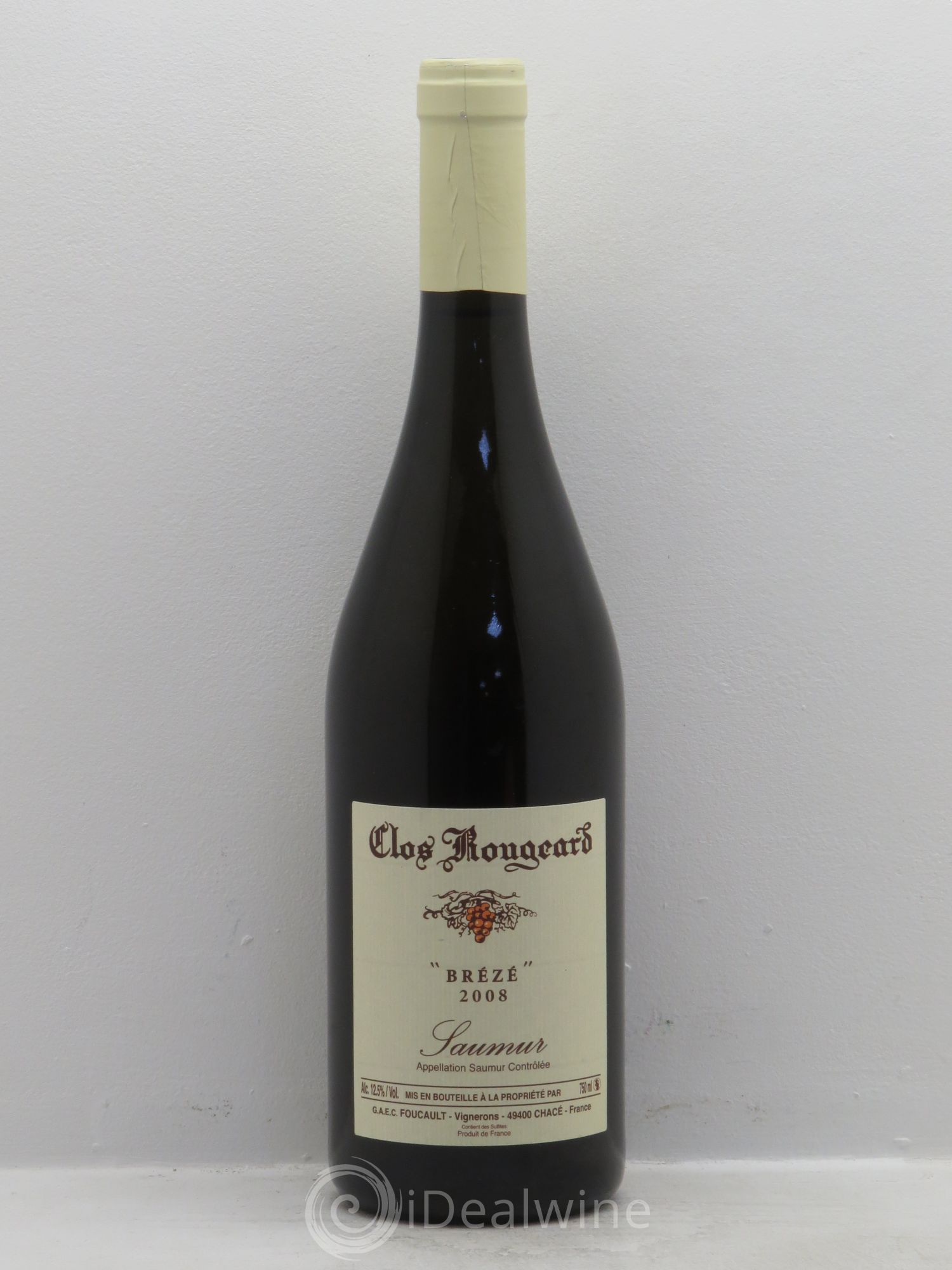 Saumur Brézé Clos Rougeard 2008 - Lot de 1 bouteille - 0