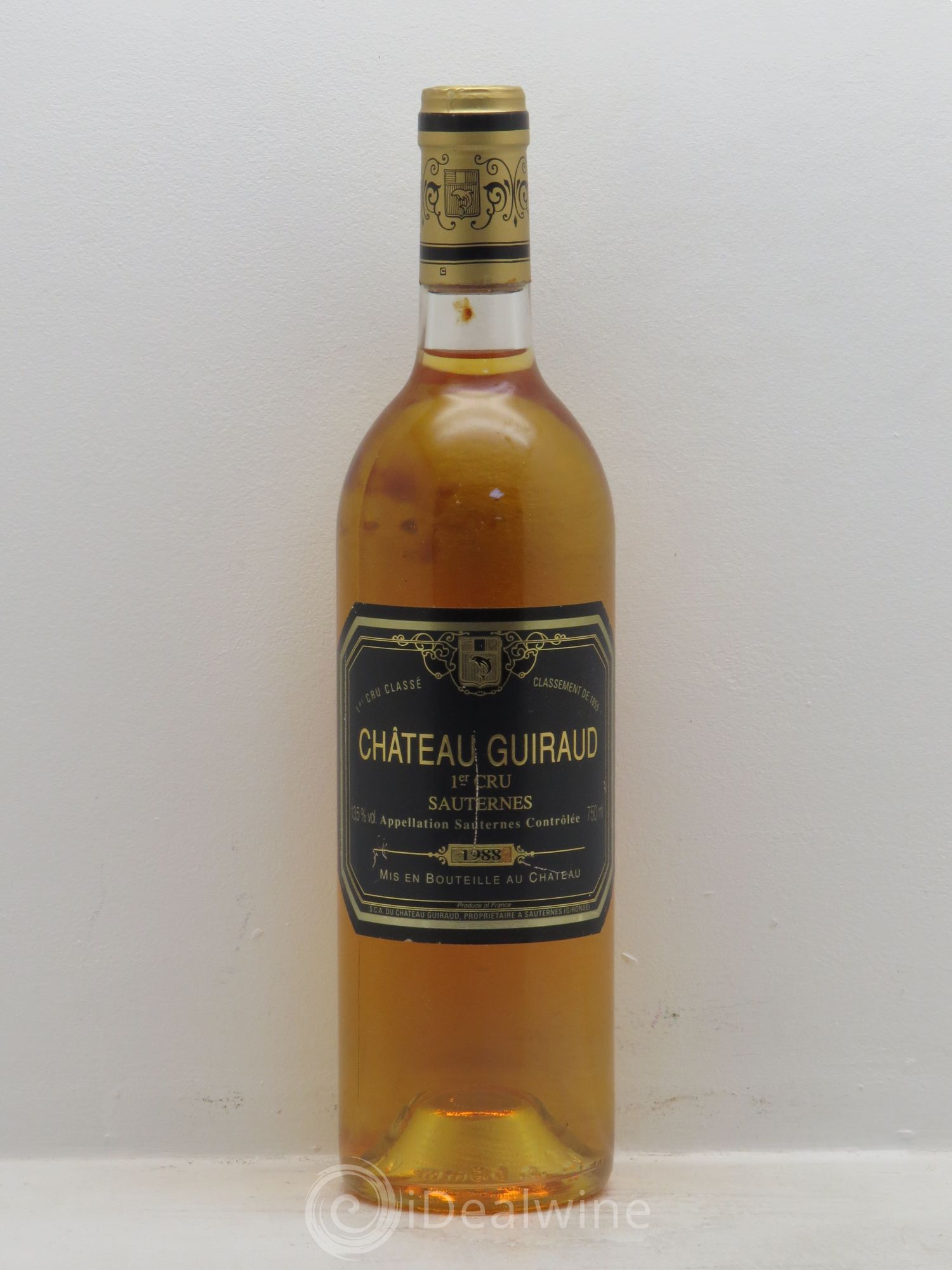 Château Guiraud 1er Grand Cru Classé 1988 - Lotto di 1 bottiglia - 0