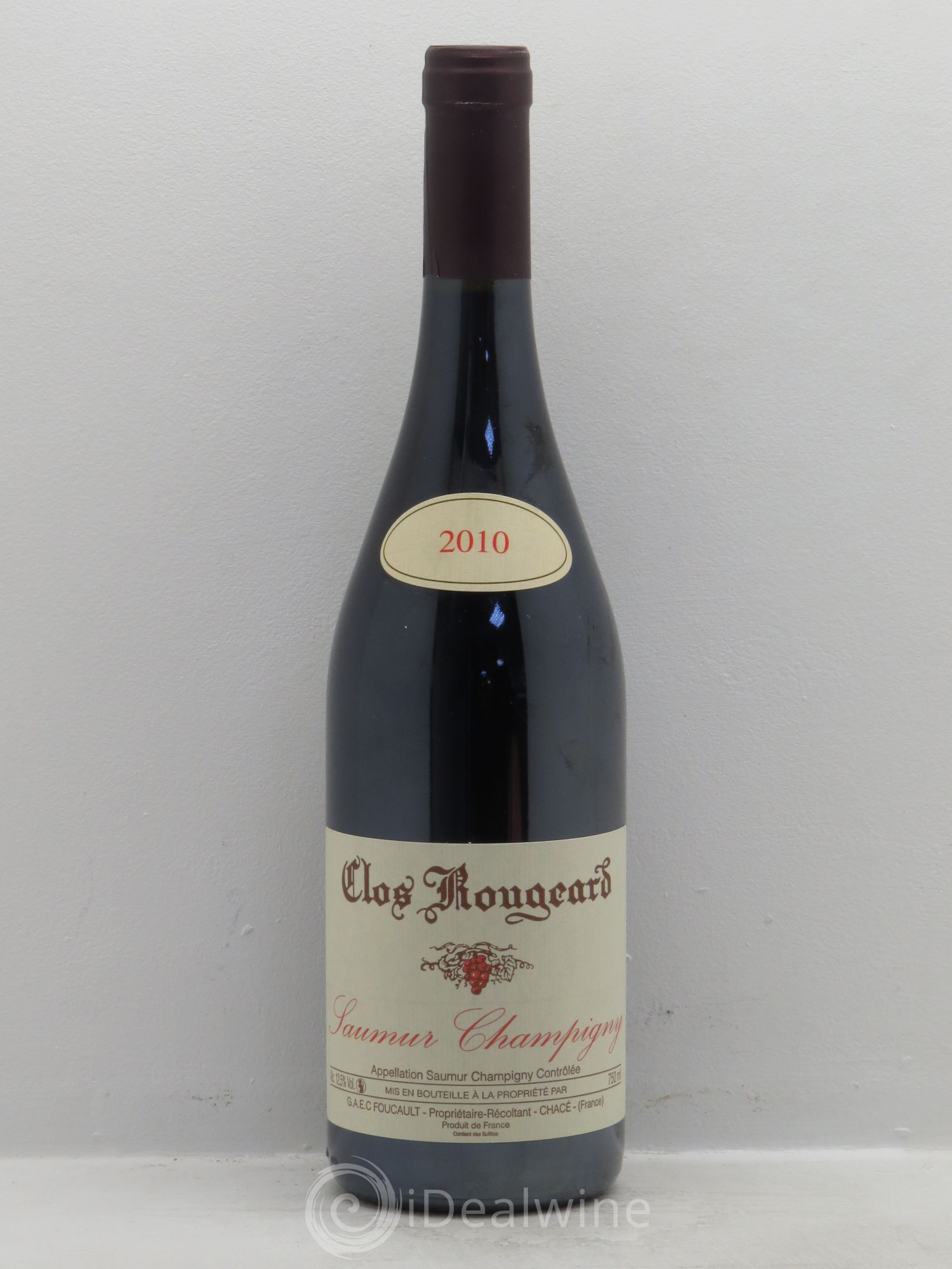 Saumur-Champigny Clos Rougeard 2010 - Lot de 1 bouteille - 0