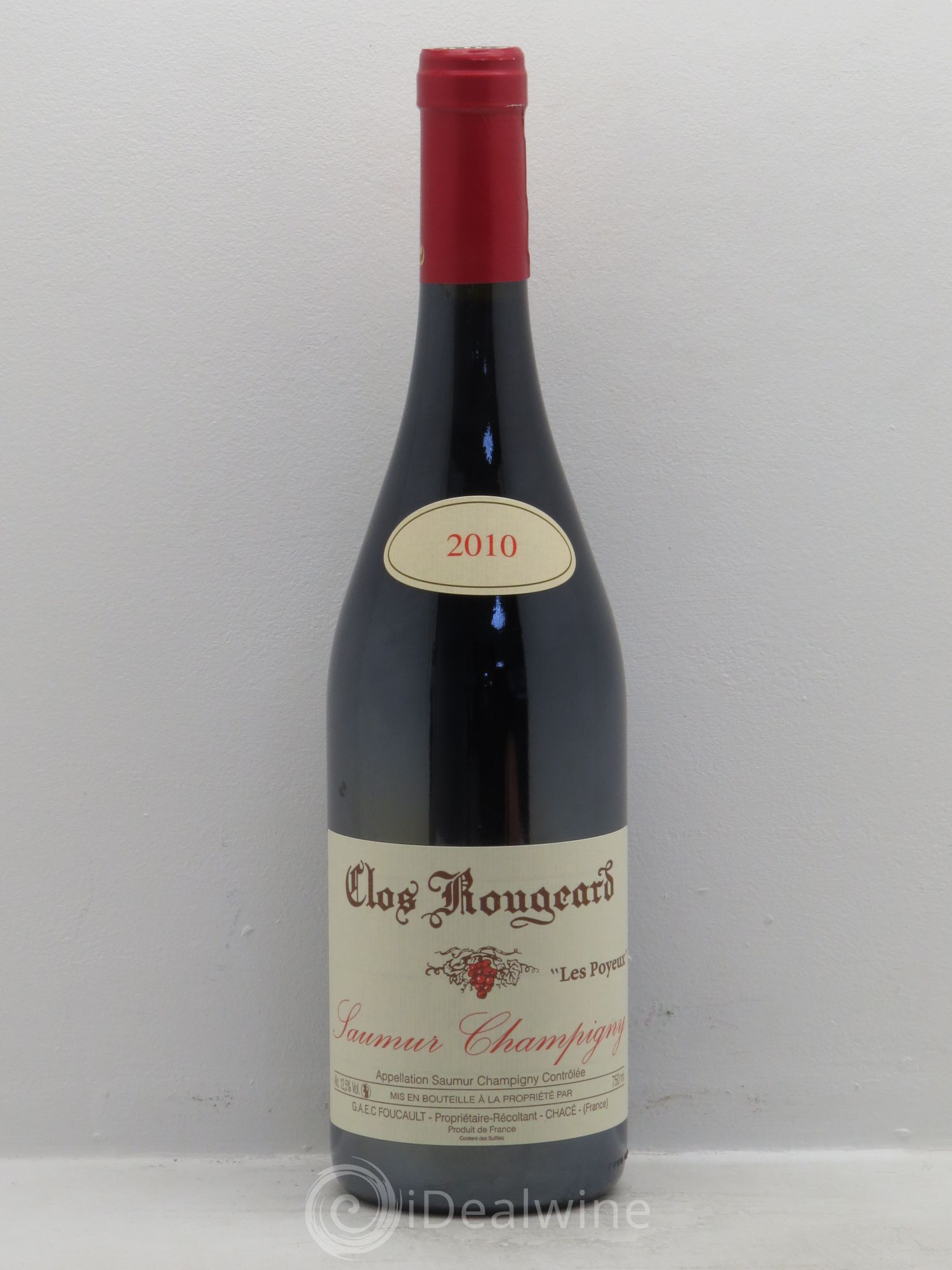 Saumur-Champigny Les Poyeux Clos Rougeard 2010 - Lot de 1 bouteille - 0