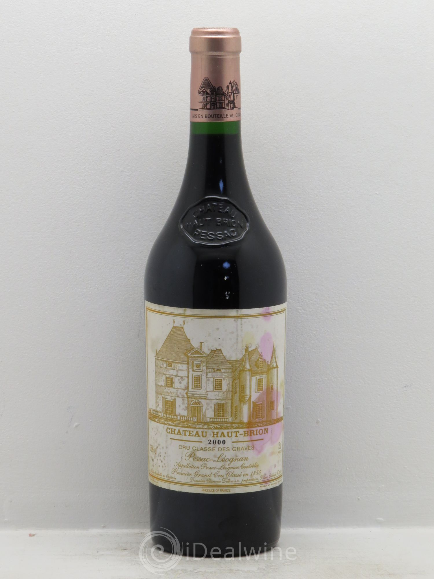 Château Haut Brion 1er Grand Cru Classé 2000 - Lot de 1 bouteille - 0