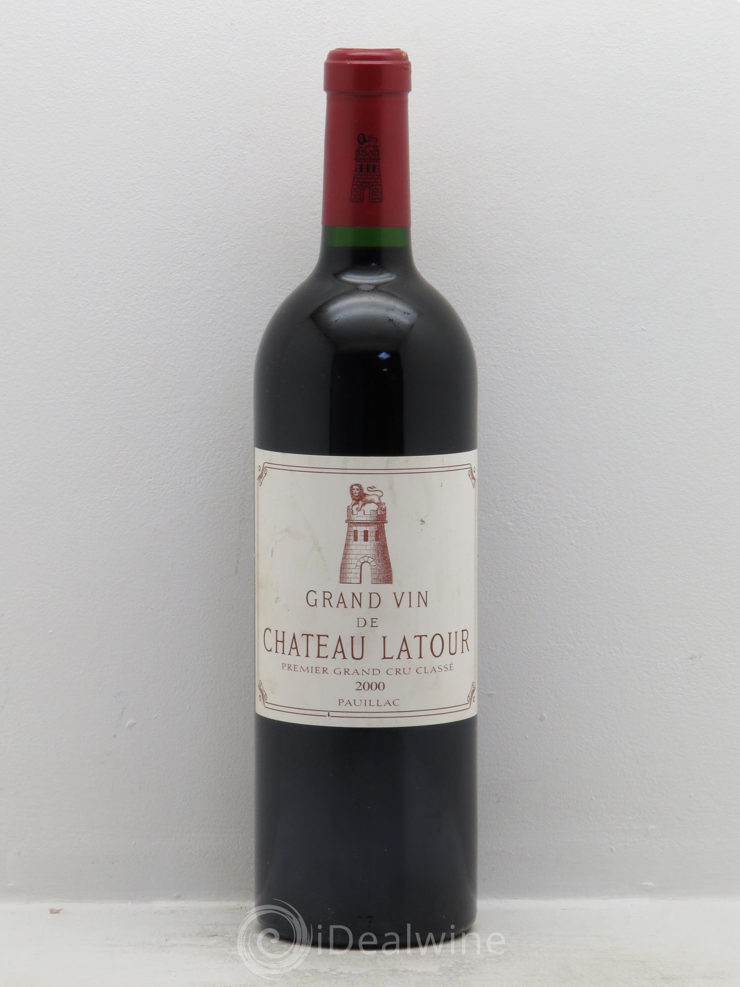 Château Latour 1er Grand Cru Classé 2000 - Lot de 1 bouteille - 0
