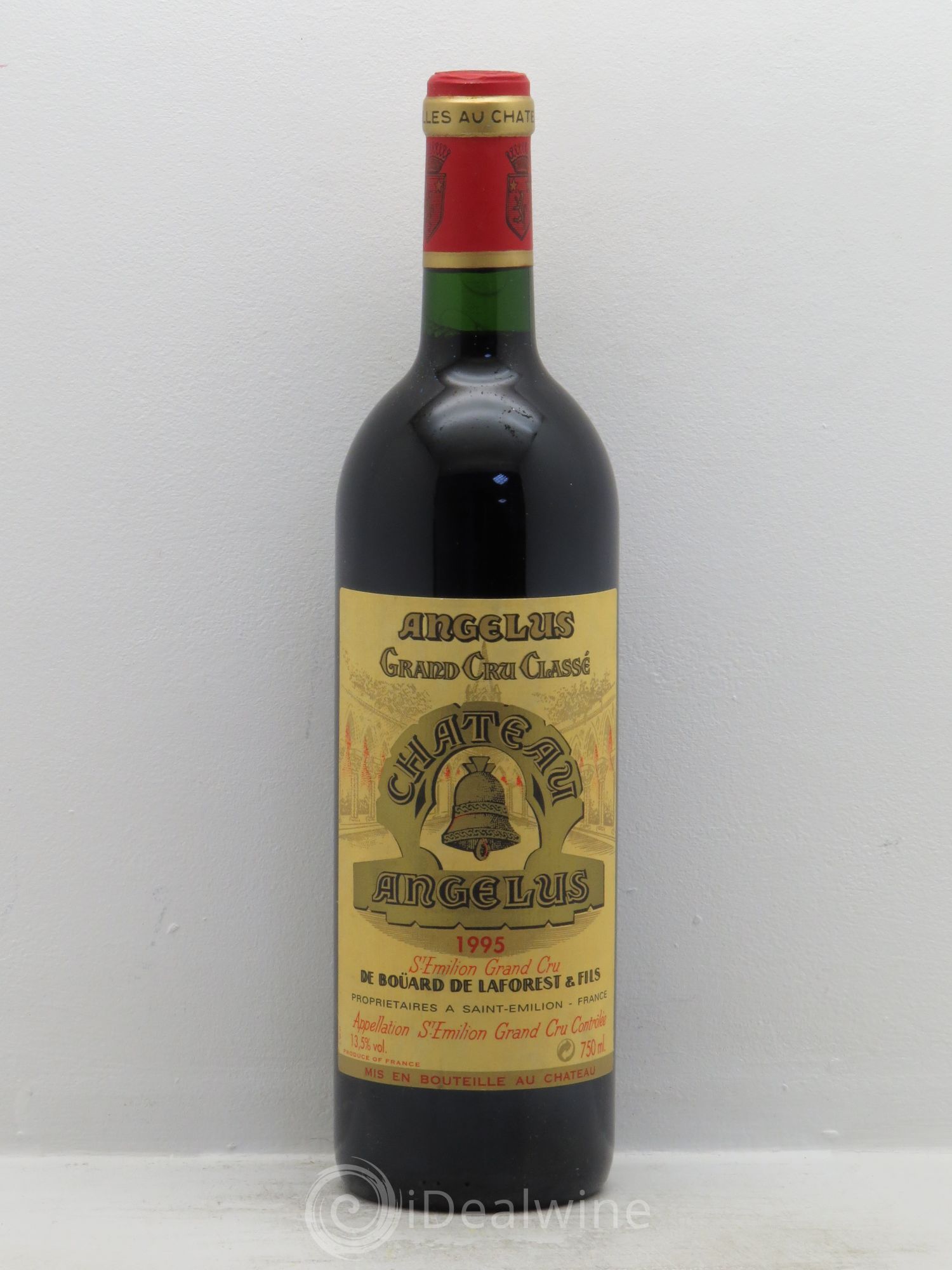 Château Angélus 1er Grand Cru Classé A 1995 - Lot de 1 bouteille - 0