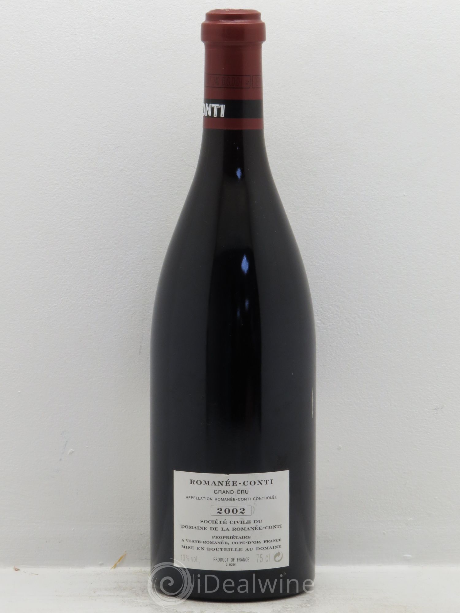 Romanée-Conti Grand Cru Domaine de la Romanée-Conti 2002 - Lotto di 1 bottiglia - 1