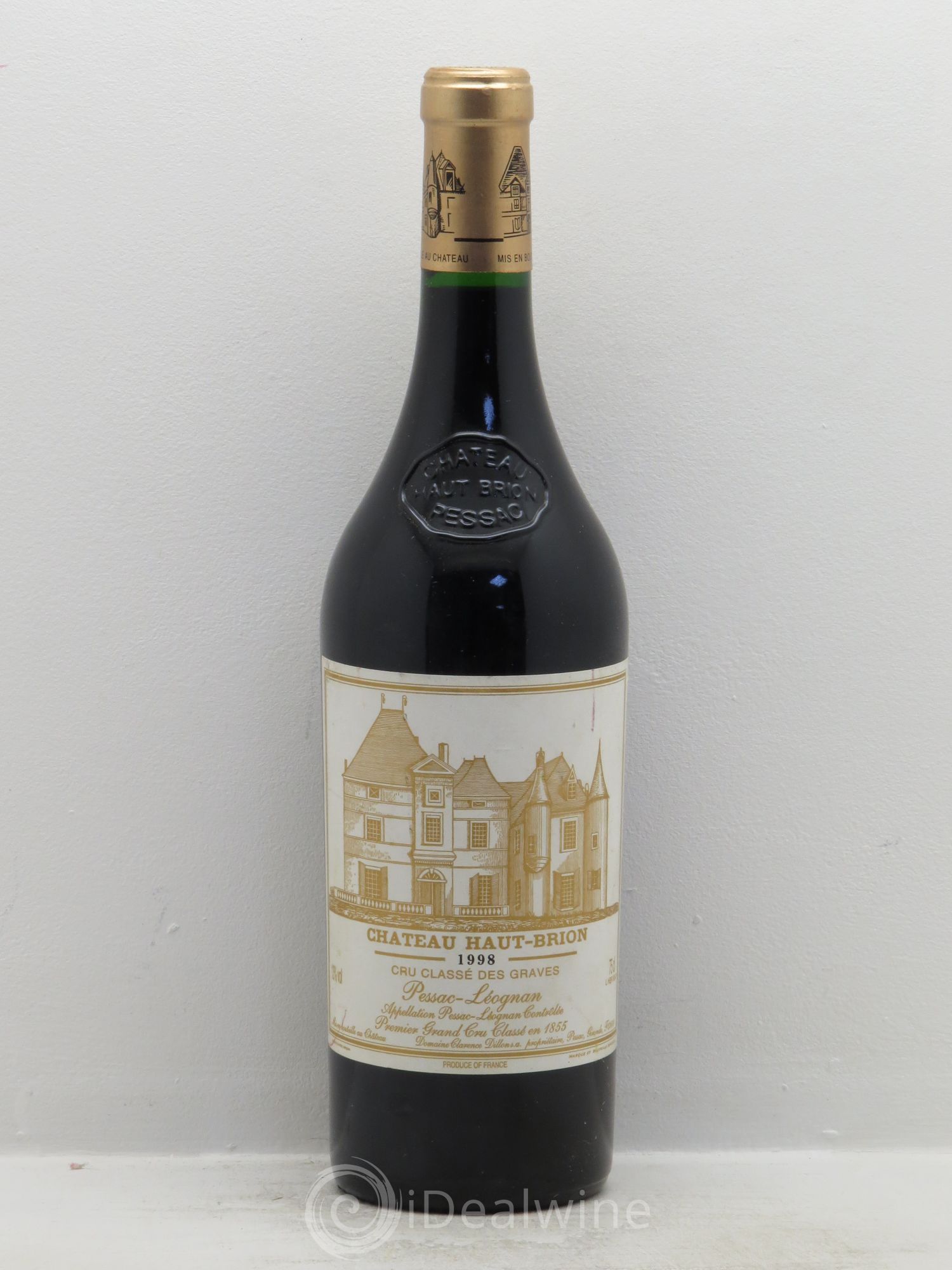 Château Haut Brion 1er Grand Cru Classé 1998 - Lot de 1 bouteille - 0