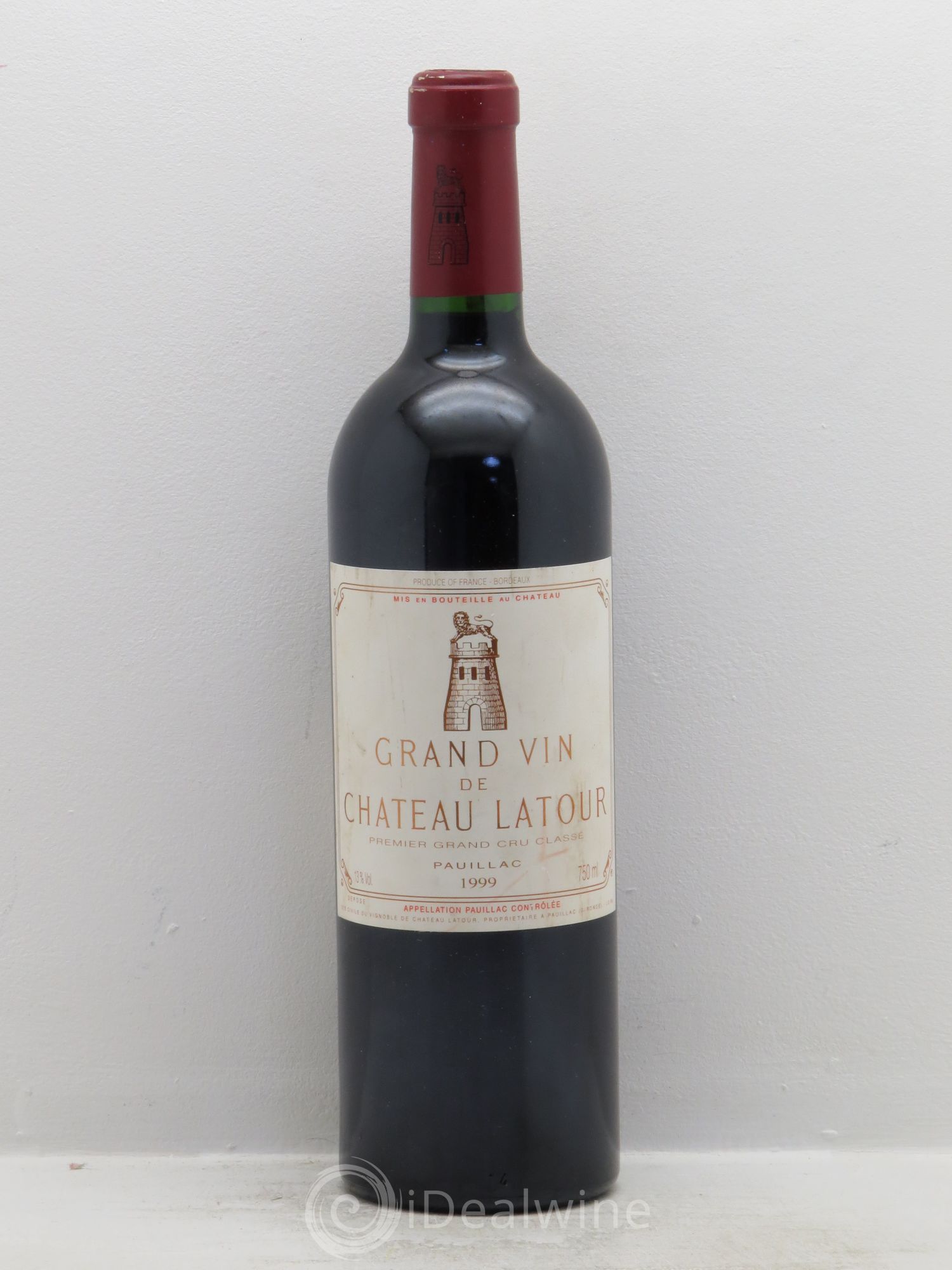 Château Latour 1er Grand Cru Classé 1999 - Lot de 1 bouteille - 0