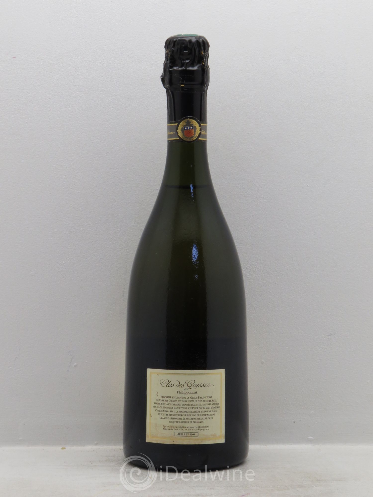 Clos des Goisses Philipponnat 1992 - Lot de 1 bouteille - 1
