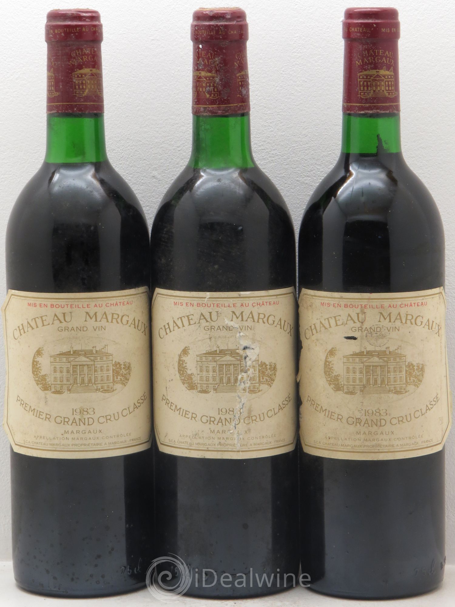 Château Margaux 1er Grand Cru Classé 1983 - Lot de 12 bouteilles - 2