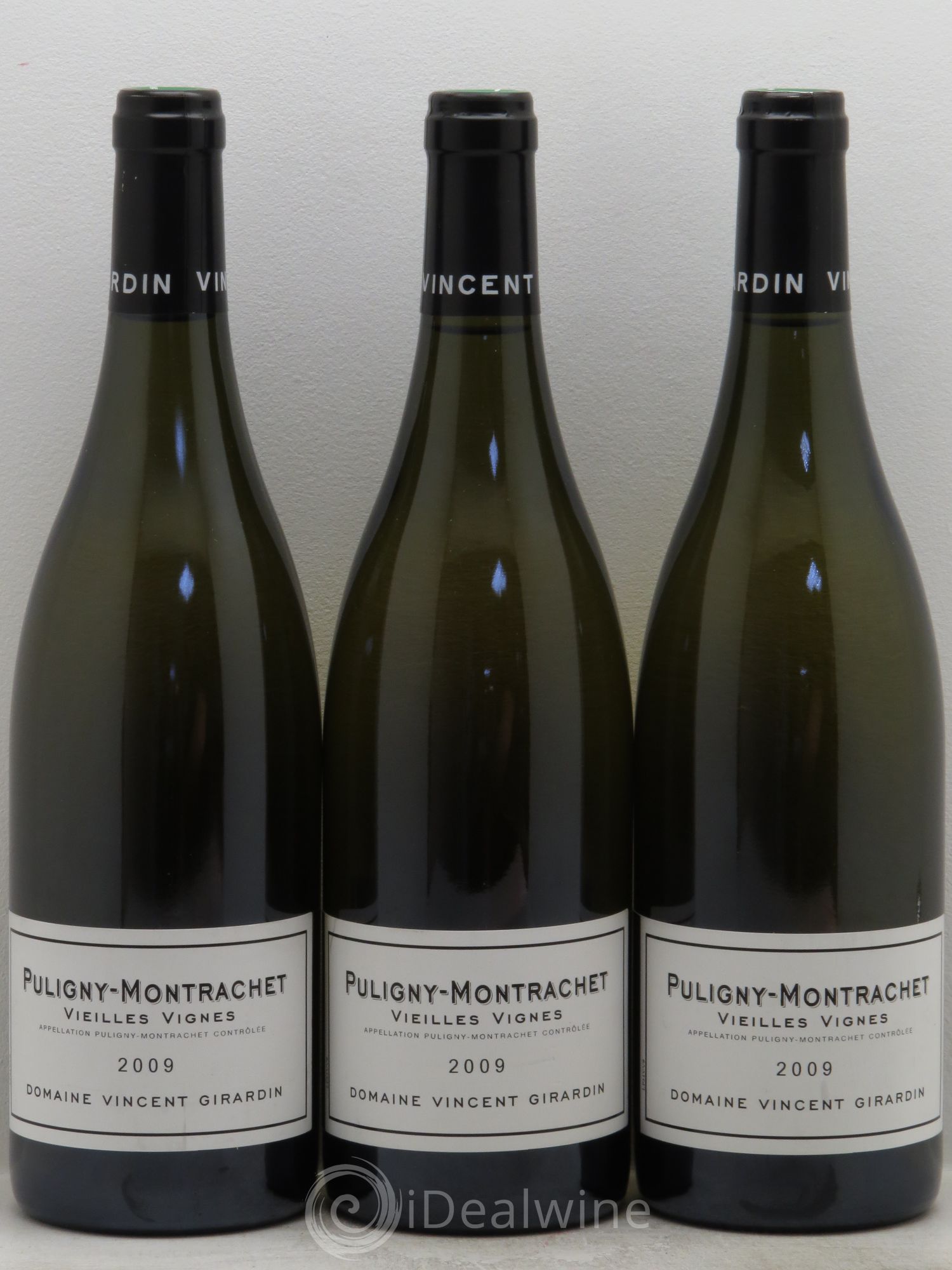 Puligny-Montrachet Vieilles Vignes - Vincent Girardin 2009 - Posten von 3 Flaschen - 0