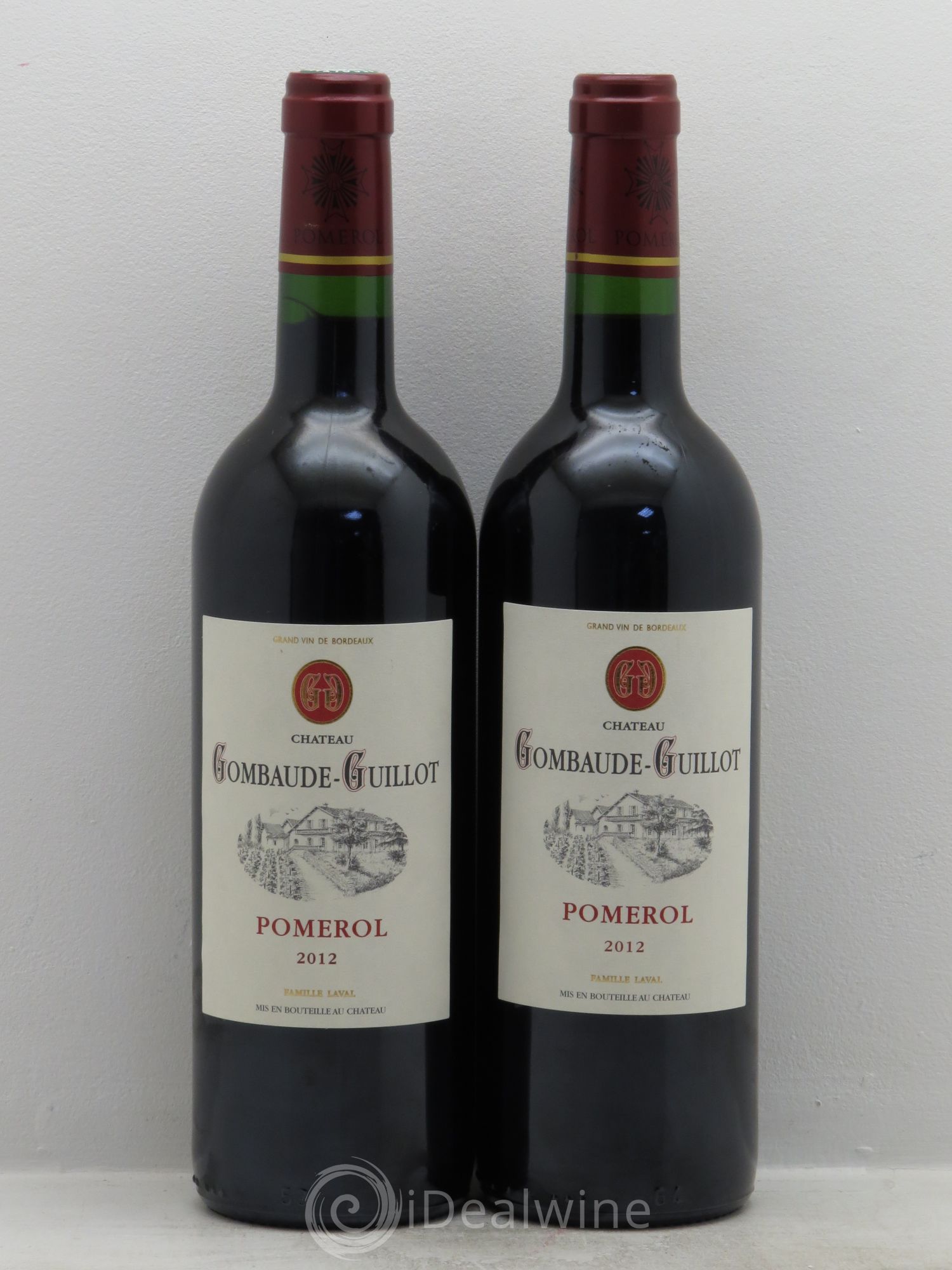 Château Gombaude Guillot 2012 - Lot de 2 bouteilles - 0