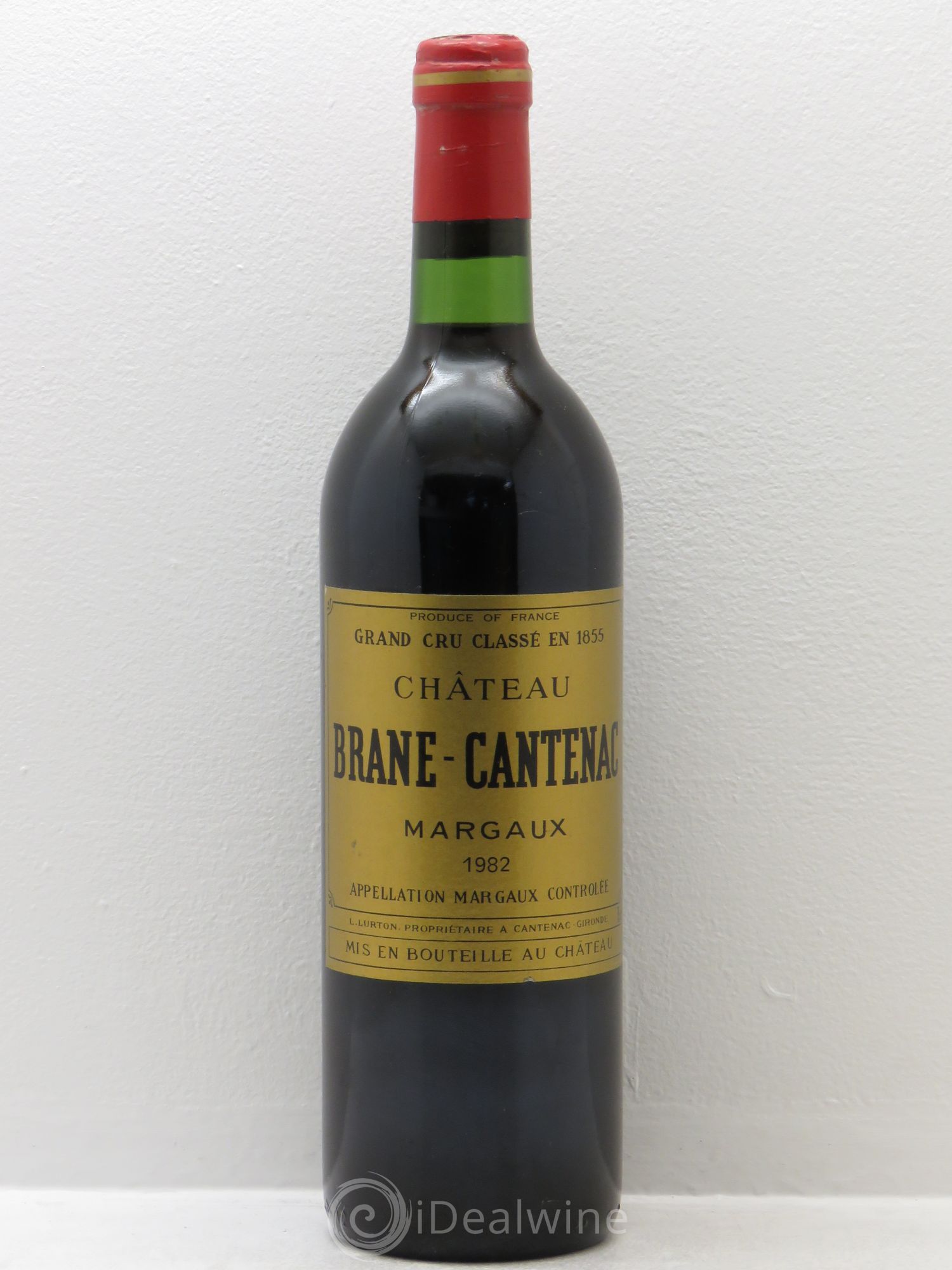 Château Brane Cantenac 2ème Grand Cru Classé 1982 - Lot de 1 bouteille - 0
