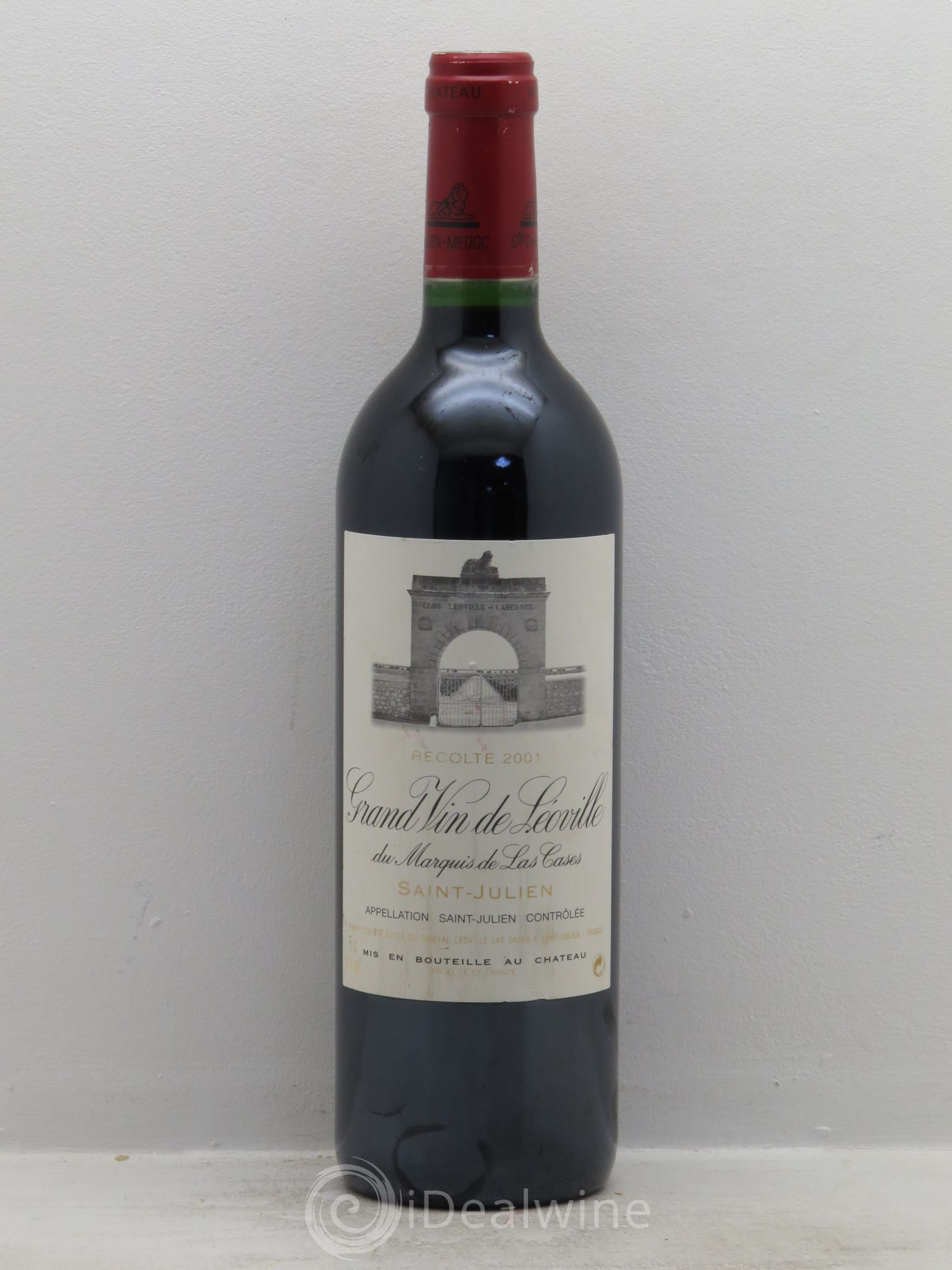 Château Léoville Las Cases 2ème Grand Cru Classé 2001 - Lot de 1 bouteille - 0