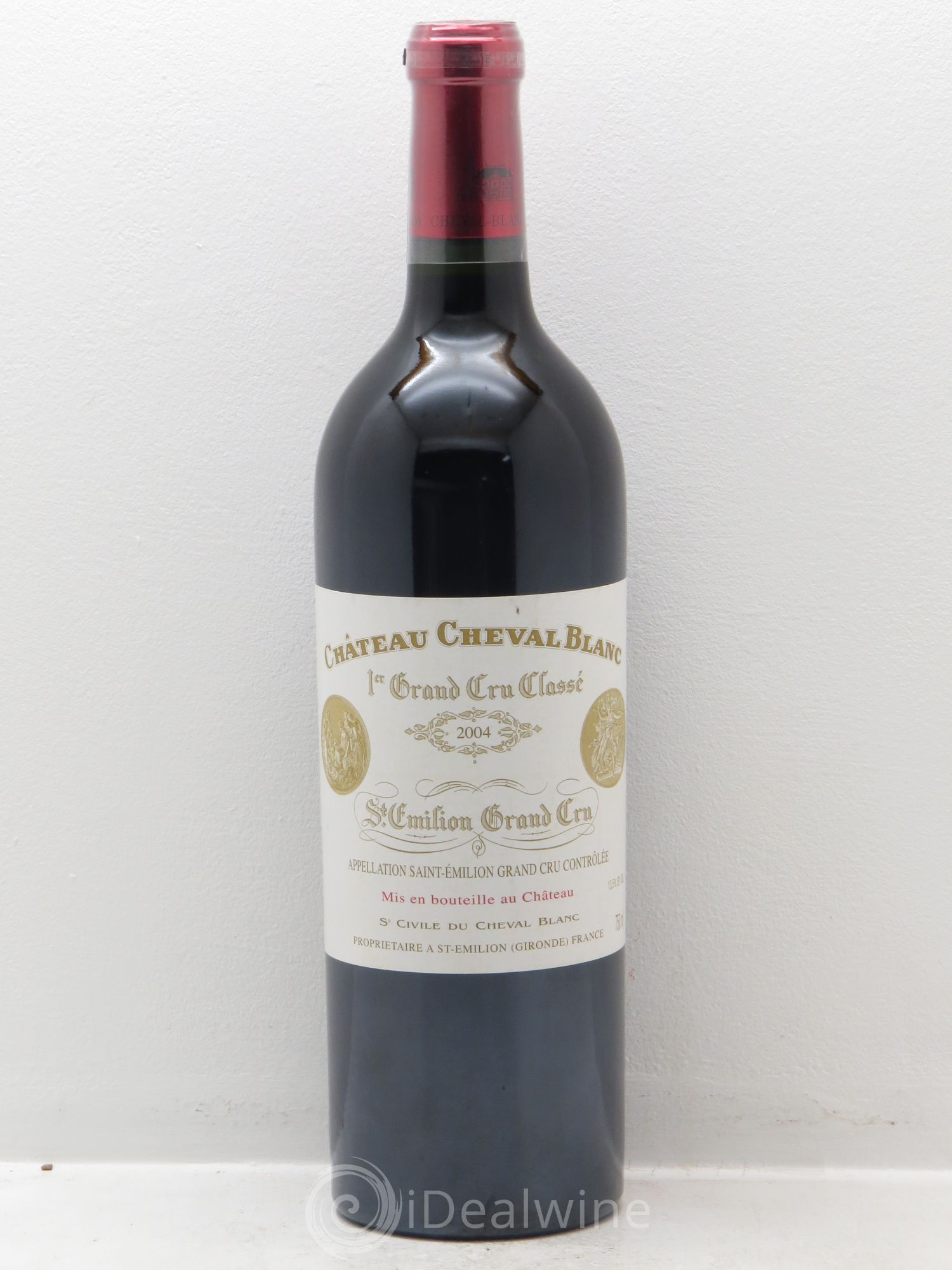 Château Cheval Blanc 1er Grand Cru Classé A 2004 - Lot de 1 bouteille - 0