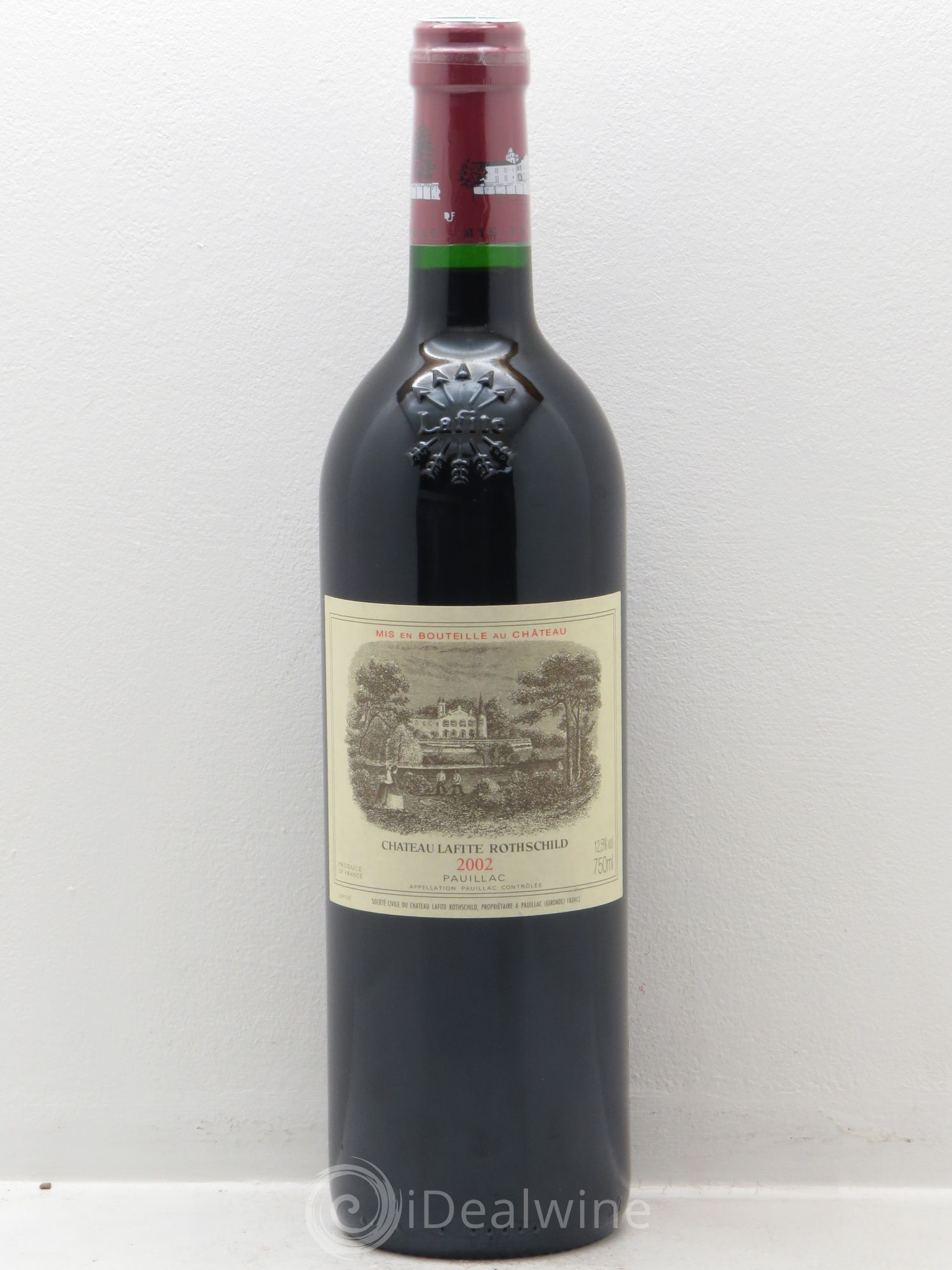 Château Lafite Rothschild 1er Grand Cru Classé 2002 - Lot de 1 bouteille - 0
