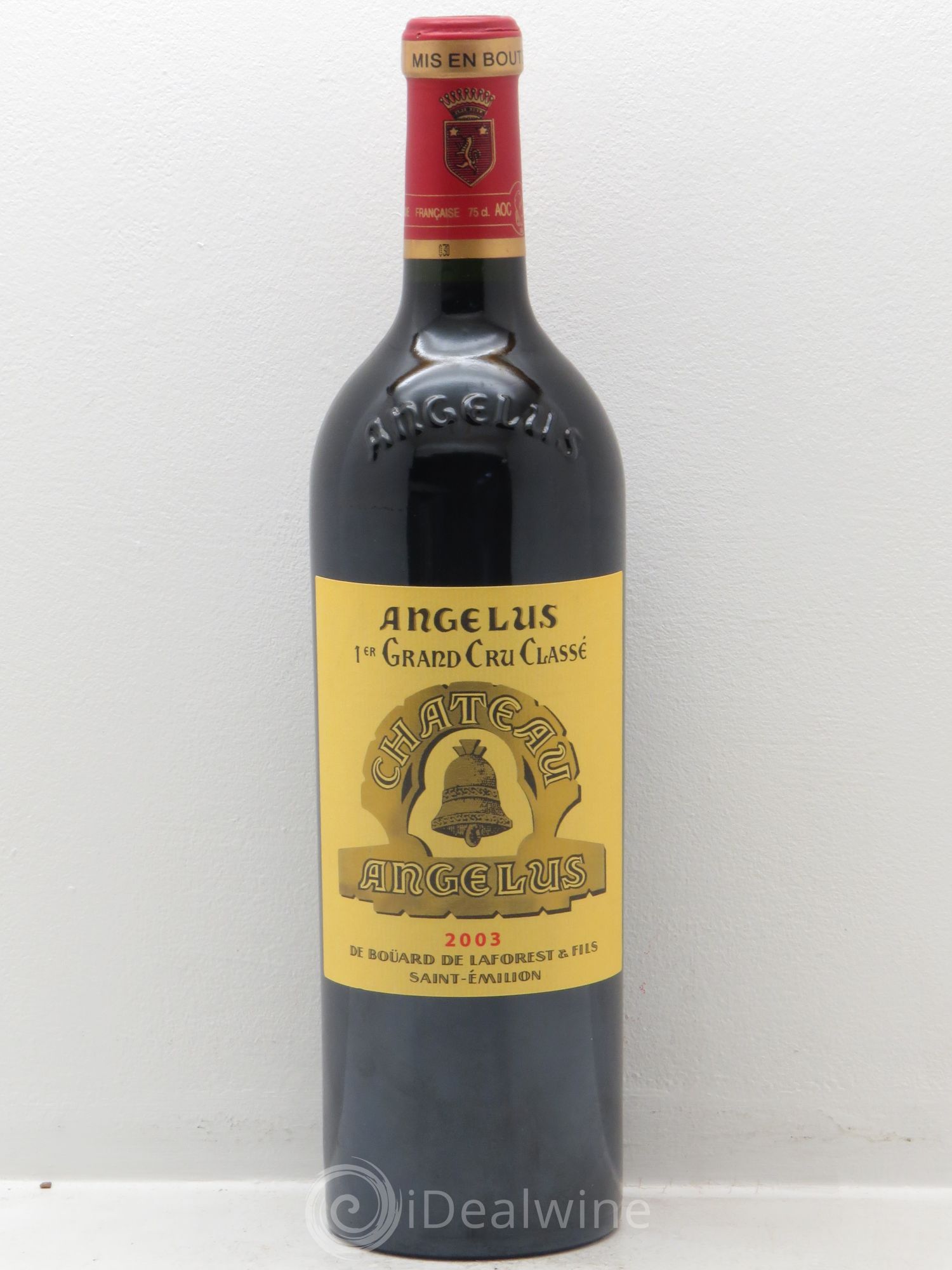 Château Angélus 1er Grand Cru Classé A 2003 - Lot de 1 bouteille - 0