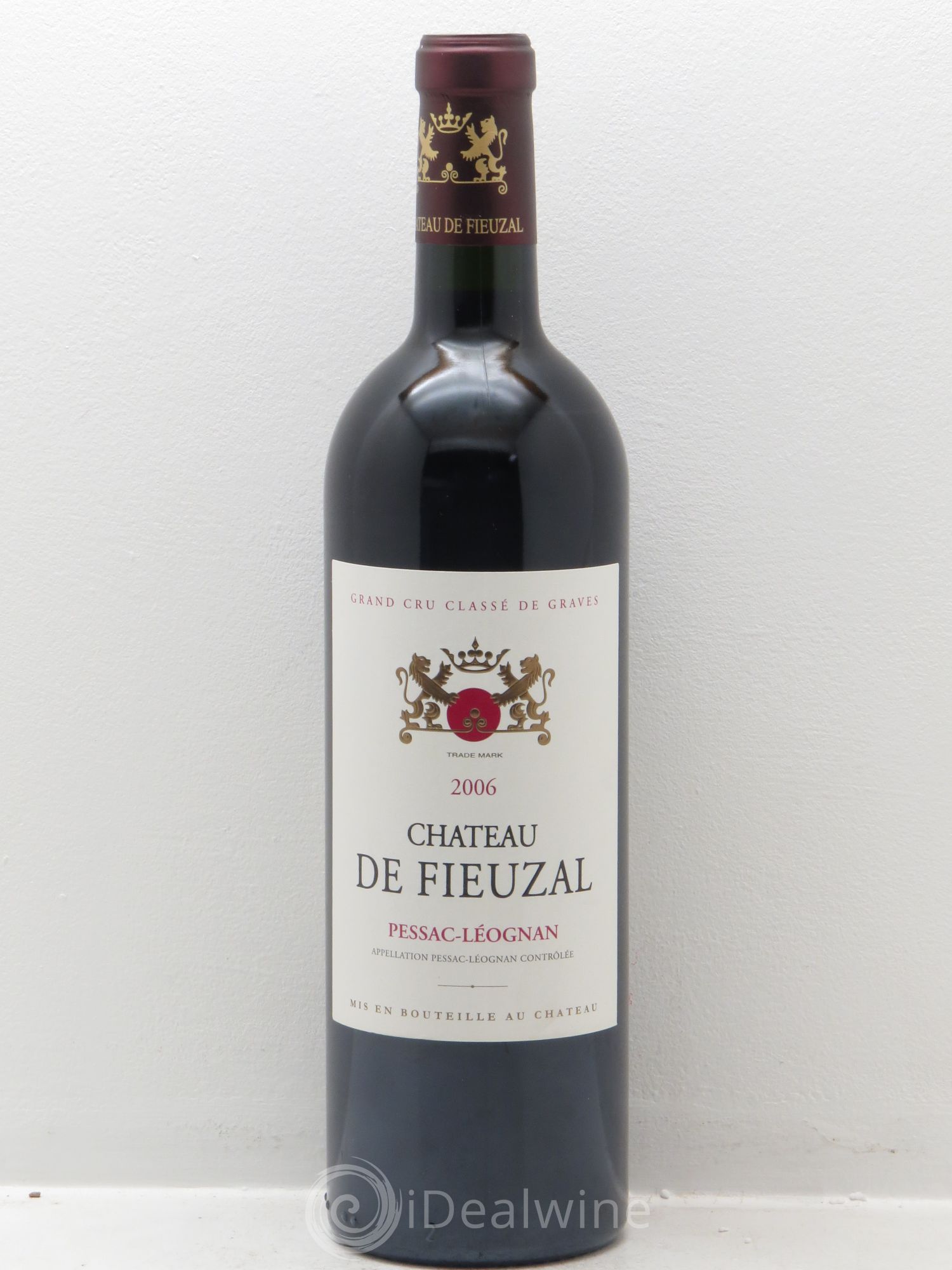 Château de Fieuzal Cru Classé de Graves 2006 - Lot de 12 bouteilles - 0