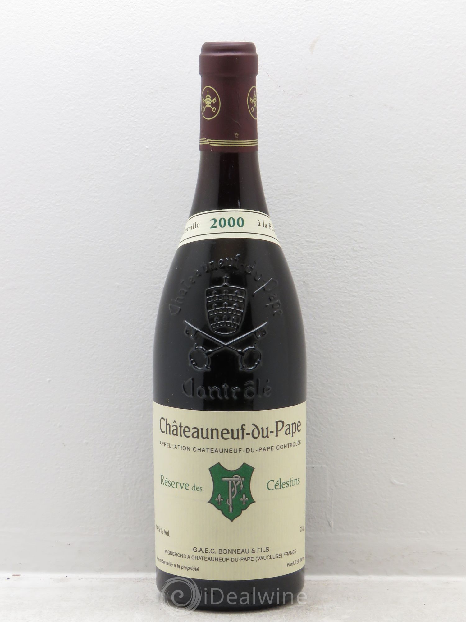 Châteauneuf-du-Pape Réserve des Célestins Henri Bonneau & Fils 2000 - Lot de 1 bouteille - 0