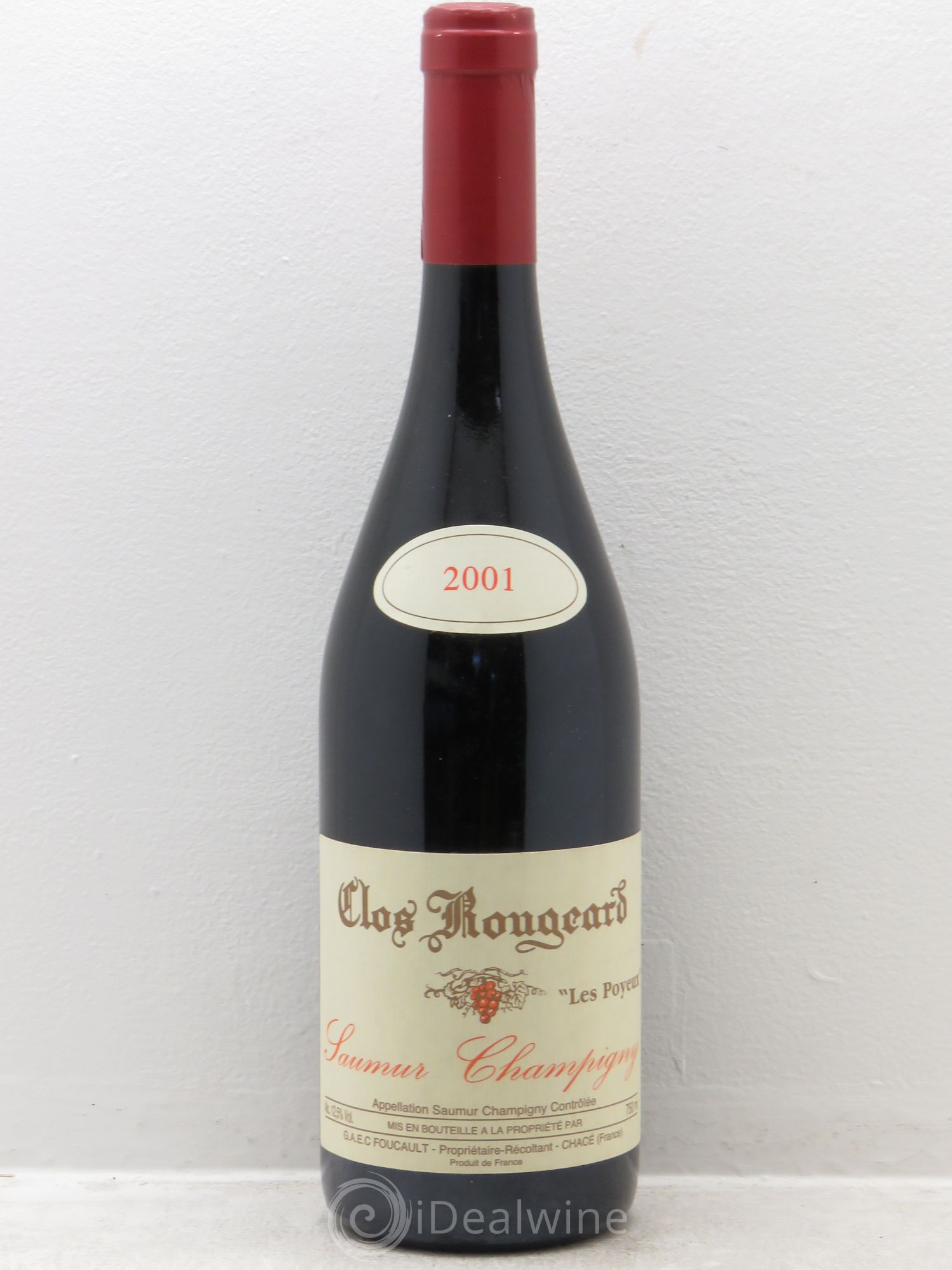 Saumur-Champigny Les Poyeux Clos Rougeard 2001 - Lot de 1 bouteille - 0