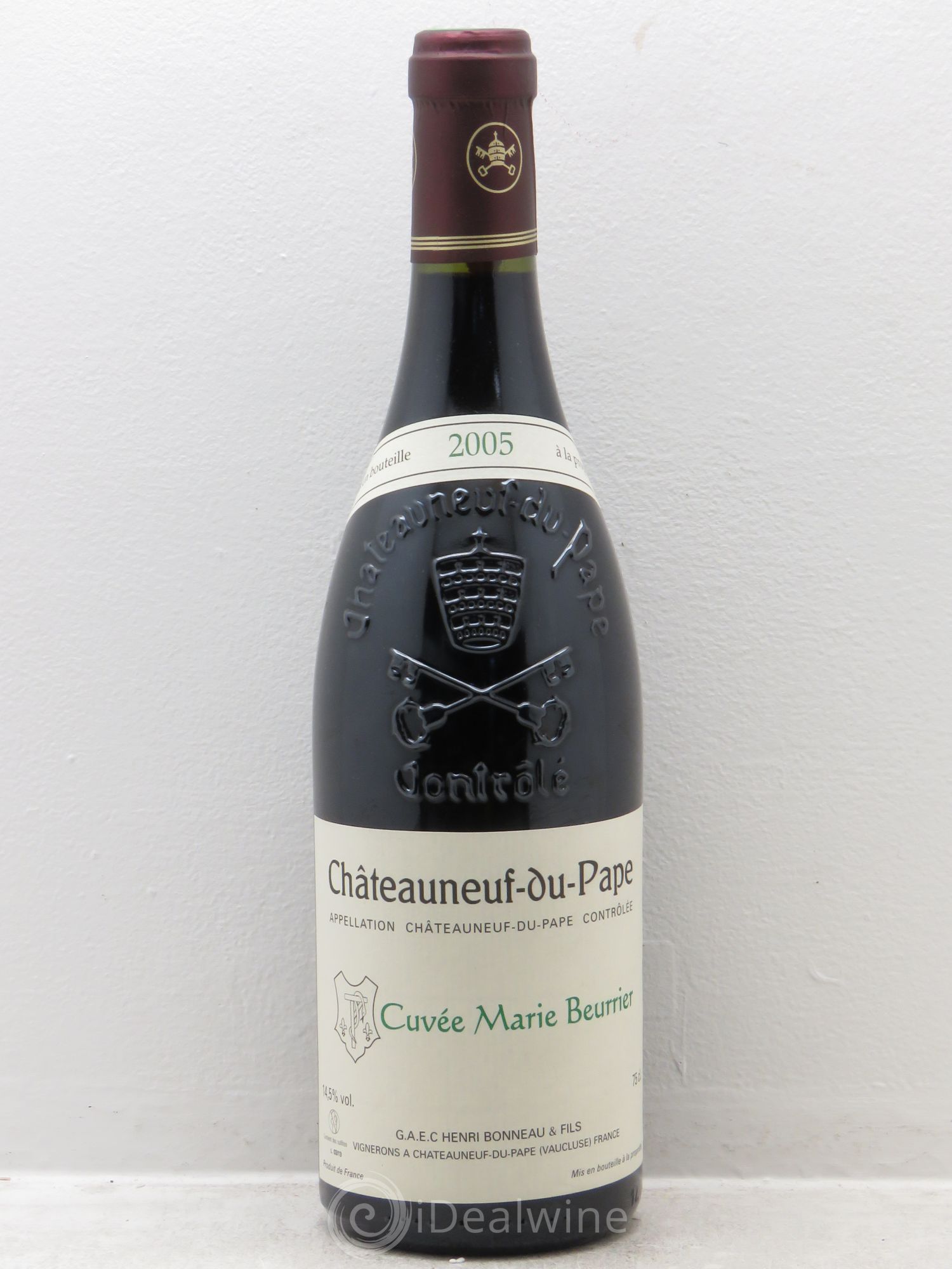 Châteauneuf-du-Pape Marie Beurrier Henri Bonneau & Fils 2005 - Lot de 1 bouteille - 0