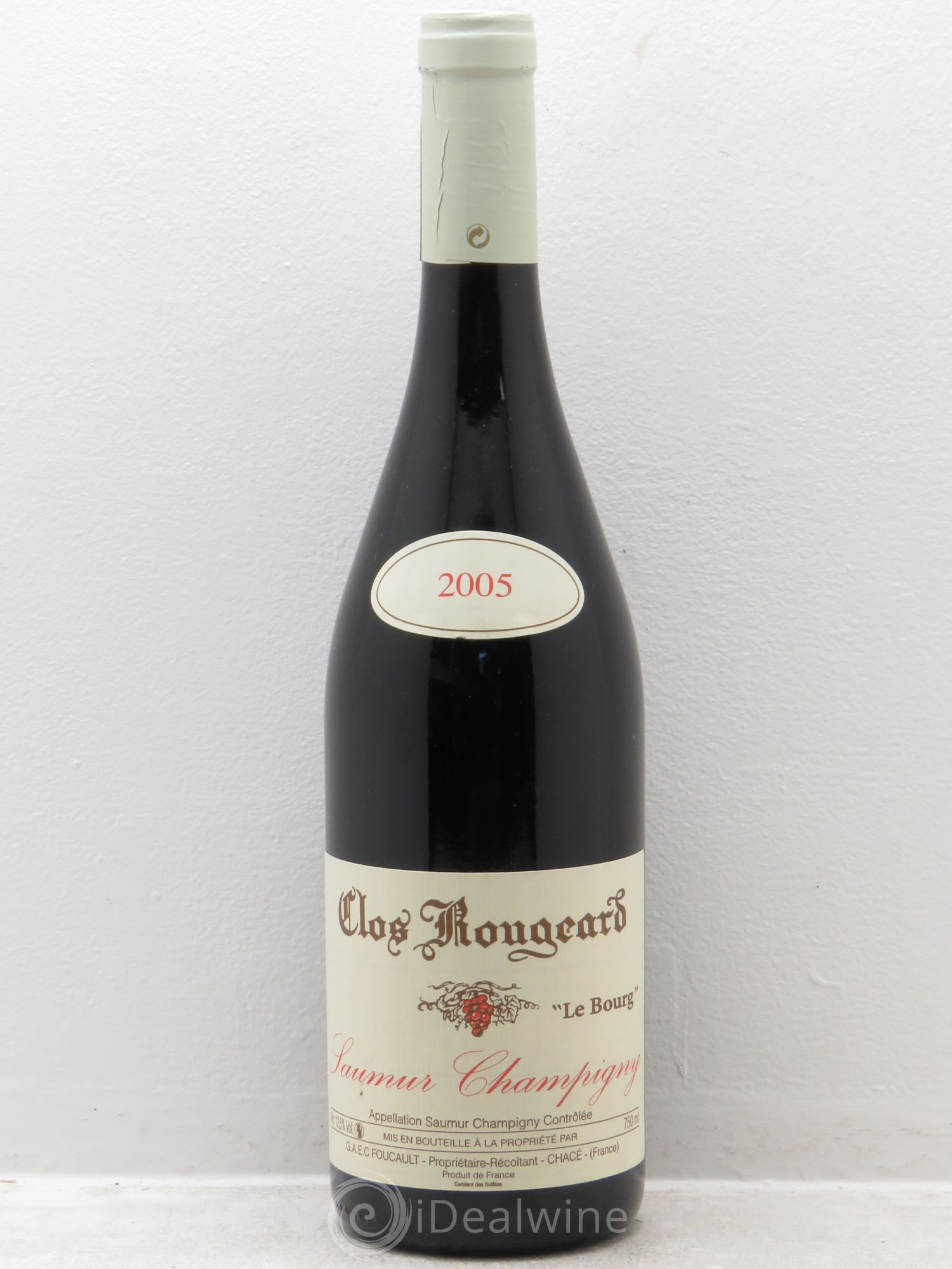 Saumur-Champigny Le Bourg Clos Rougeard 2005 - Lot de 1 bouteille - 0