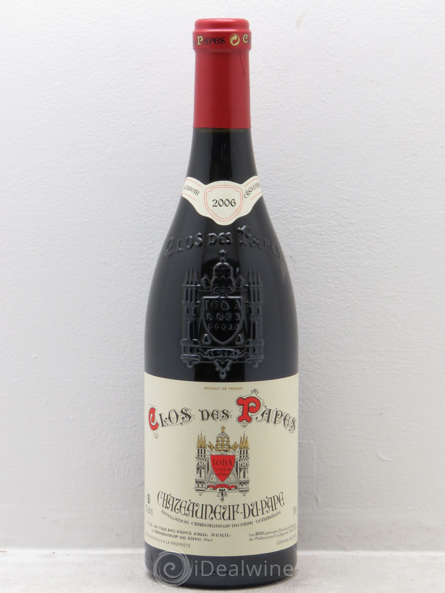 Châteauneuf-du-Pape Clos des Papes - Paul Avril 2006 - Lot de 1 bouteille - 0