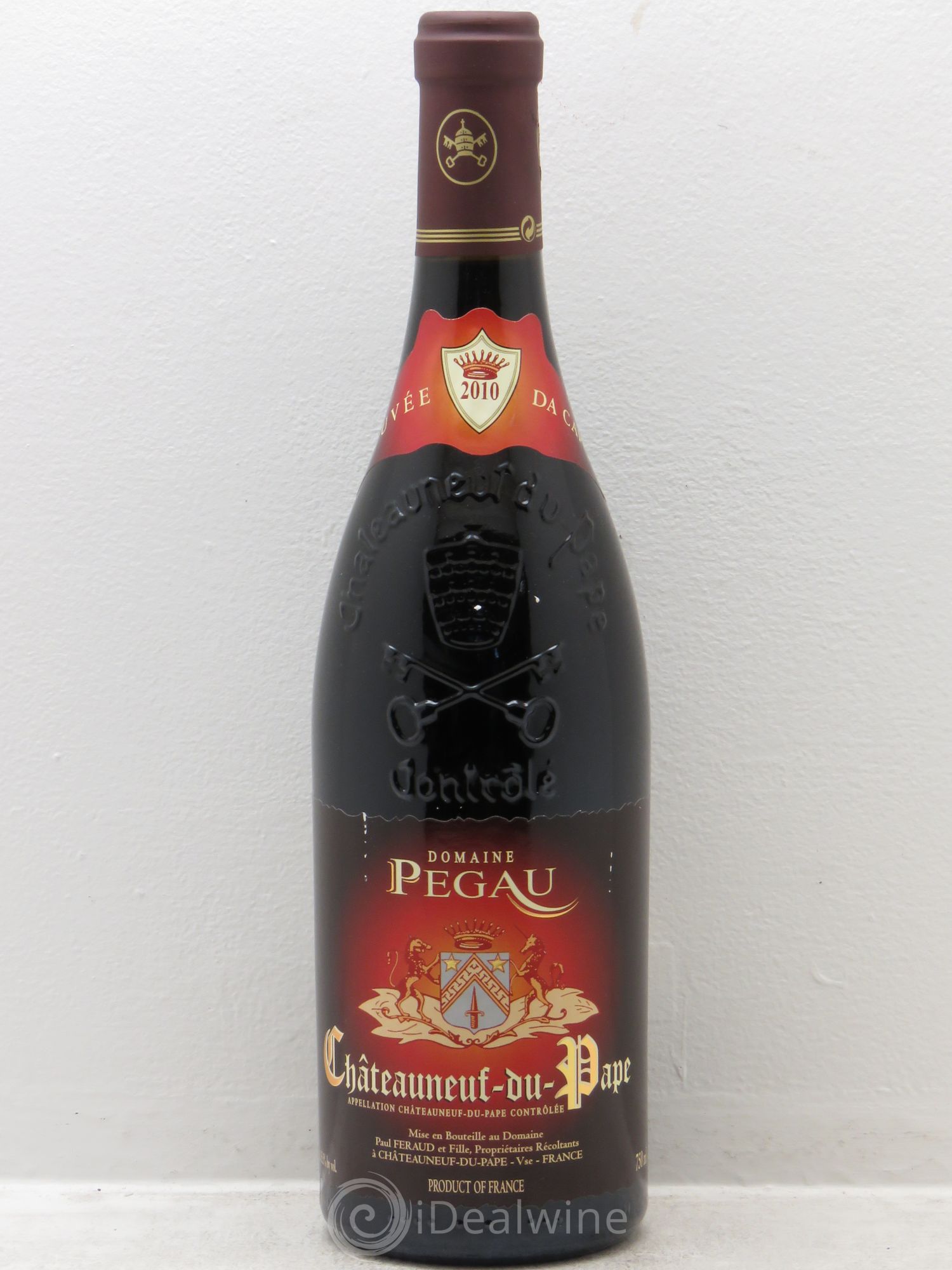 Châteauneuf-du-Pape Domaine du Pégau Cuvée Da Capo Paul et Laurence Féraud 2010 - Lot de 1 bouteille - 0
