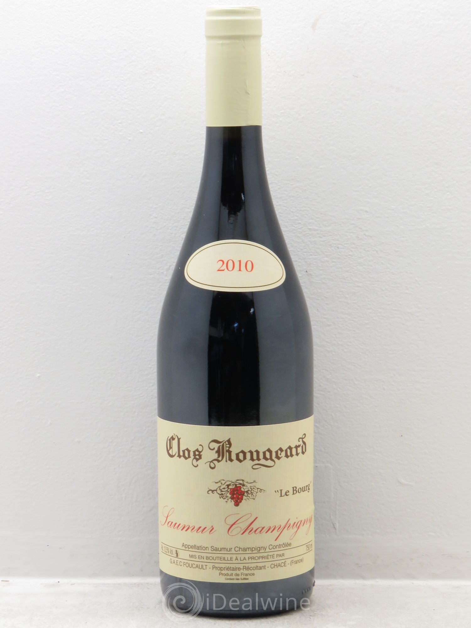 Saumur-Champigny Le Bourg Clos Rougeard 2010 - Lot de 1 bouteille - 0