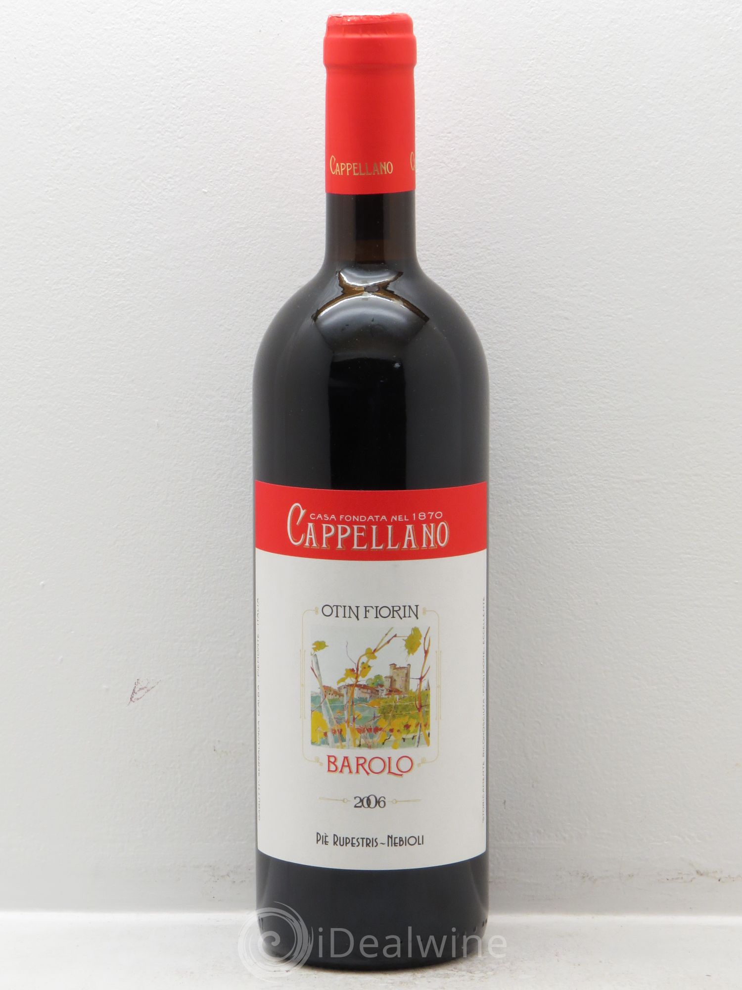 Barolo Cappellano Otin Fiorin Rupestris 2006 - Lot de 1 bouteille - 0