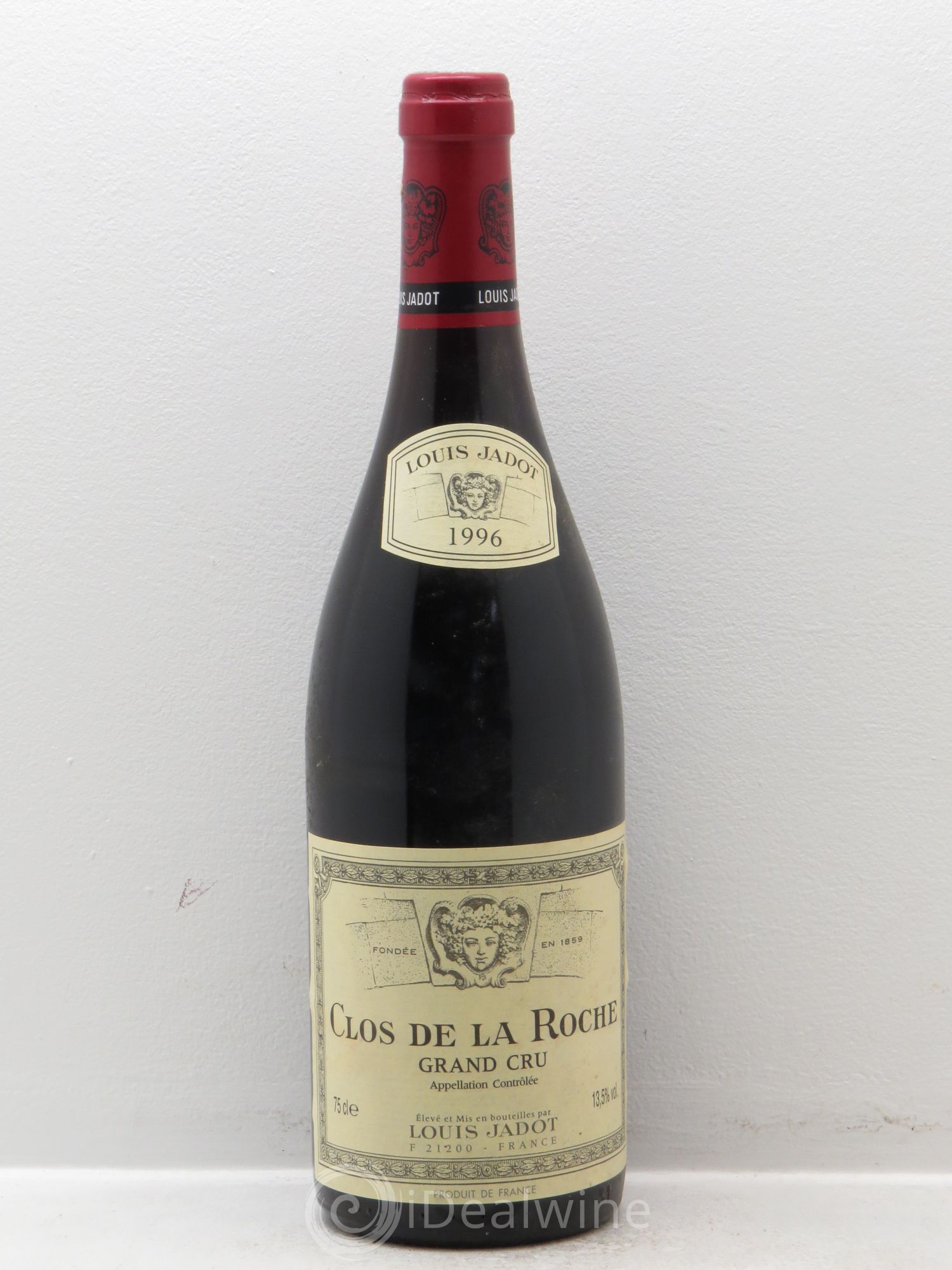 Clos de la Roche Grand Cru Maison Louis Jadot 1996 - Lot de 1 bouteille - 0