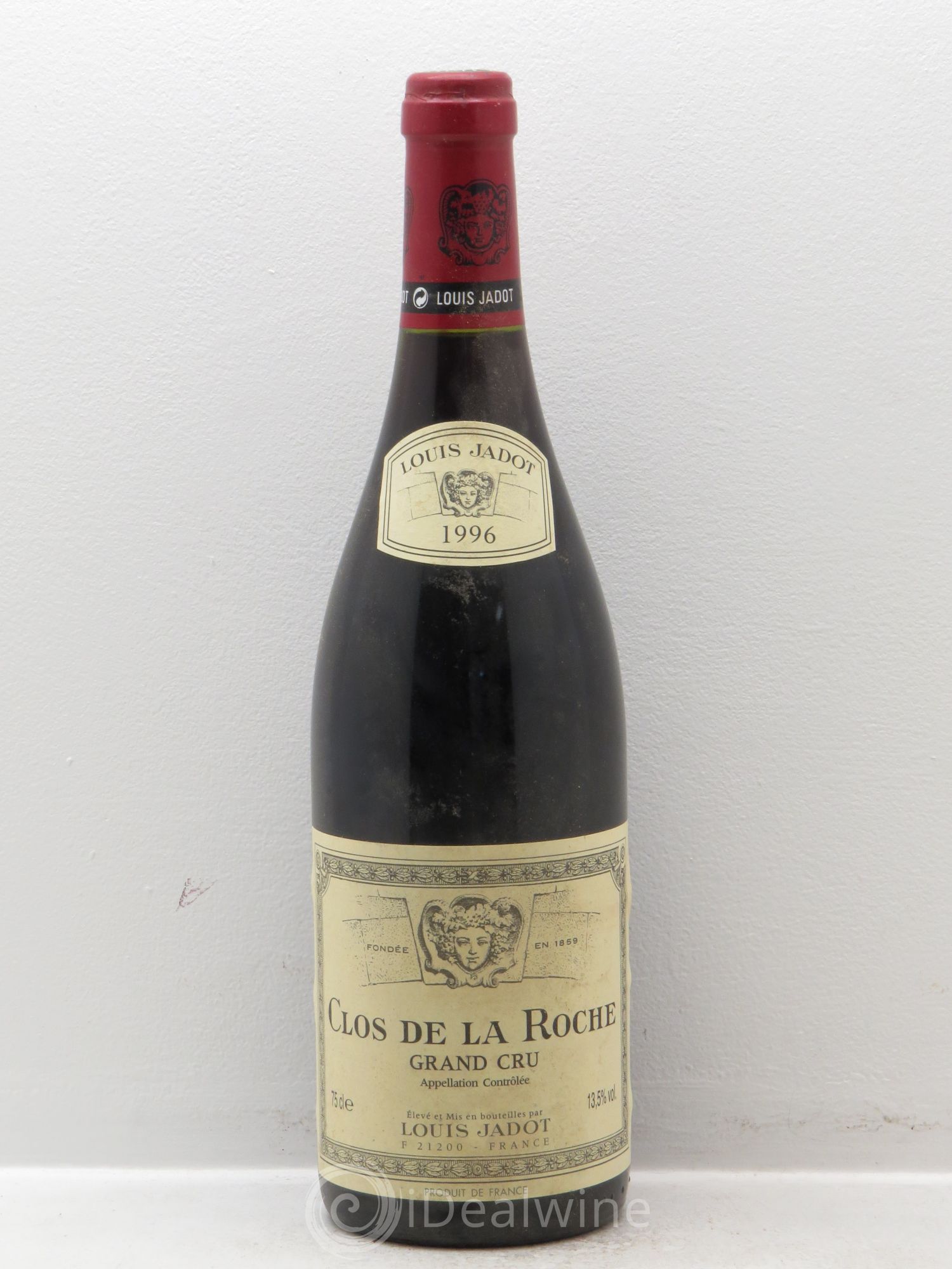 Clos de la Roche Grand Cru Maison Louis Jadot 1996 - Lot de 1 bouteille - 0