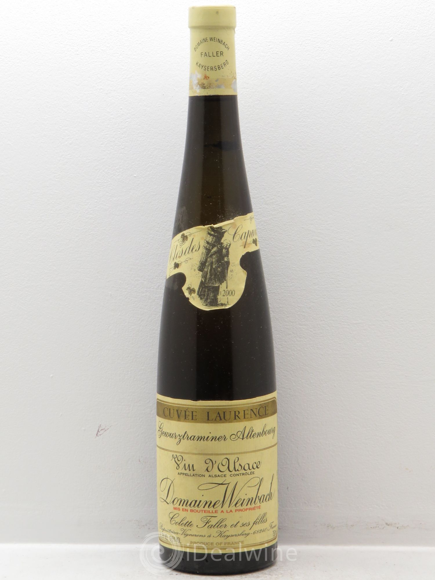 Alsace Gewurztraminer Weinbach (Domaine) Altenbourg Cuvée Laurence Clos des Capucins 2000 - Posten von 1 Flasche - 0