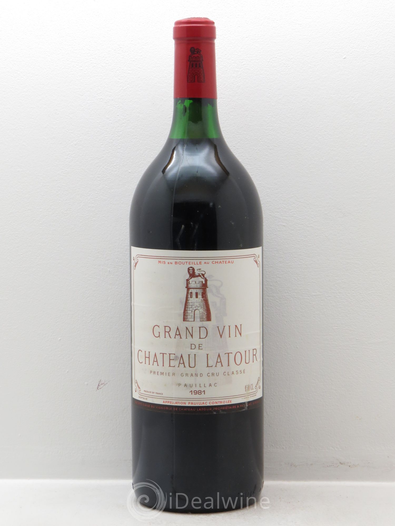 Château Latour 1er Grand Cru Classé 1981 - Lot de 1 magnum - 0