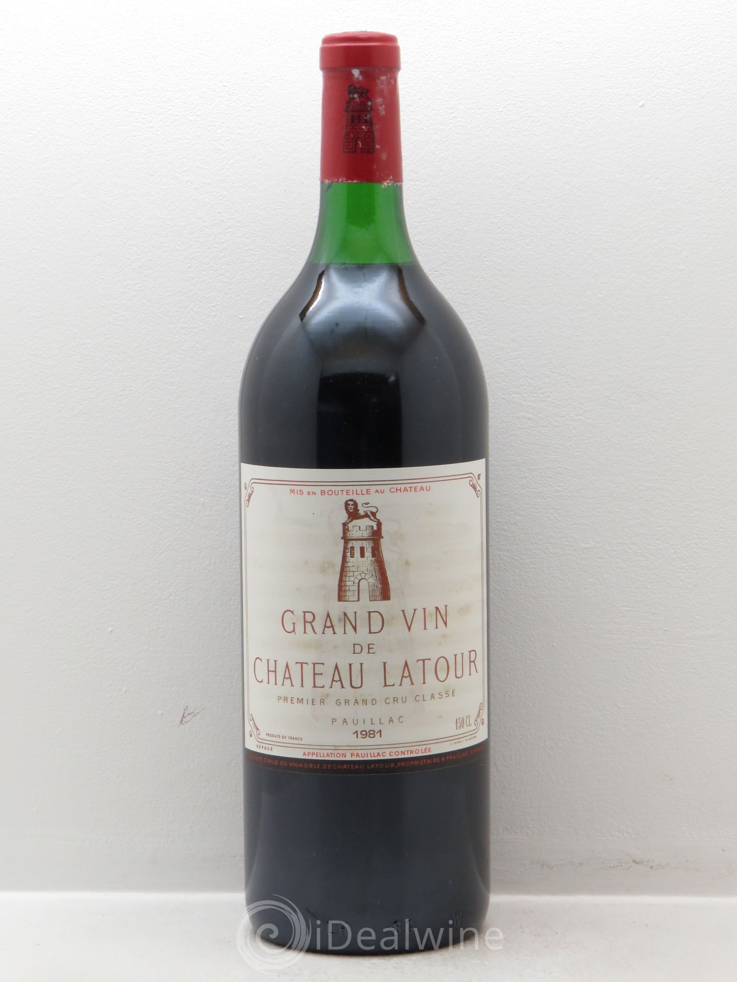 Château Latour 1er Grand Cru Classé 1981 - Lot de 1 magnum - 0