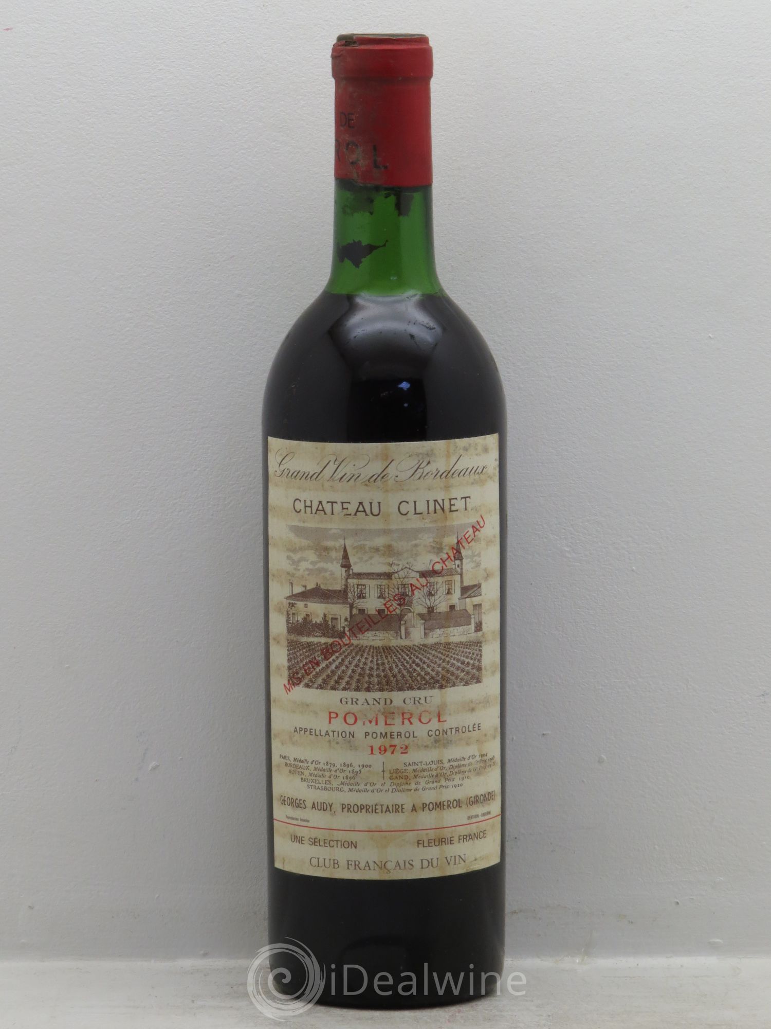 Château Clinet 1972 - Lot de 1 bouteille - 0