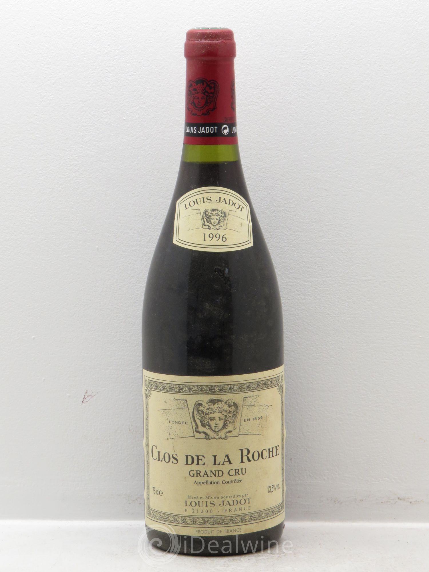 Clos de la Roche Grand Cru Maison Louis Jadot 1996 - Lot de 1 bouteille - 0