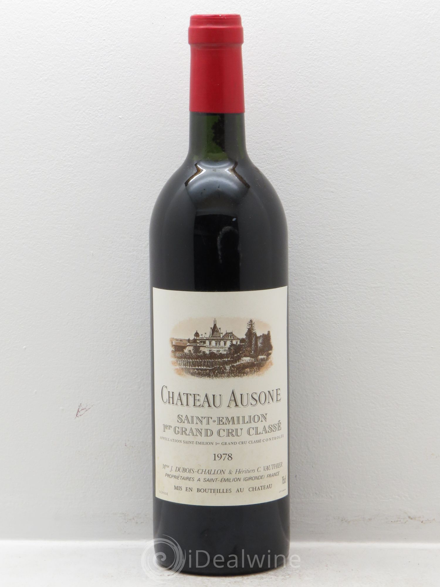Château Ausone 1er Grand Cru Classé A 1978 - Lot de 1 bouteille - 0