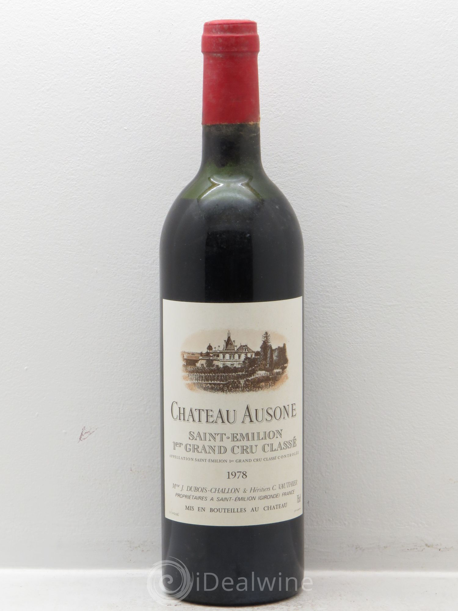 Château Ausone 1er Grand Cru Classé A 1978 - Lot de 1 bouteille - 0